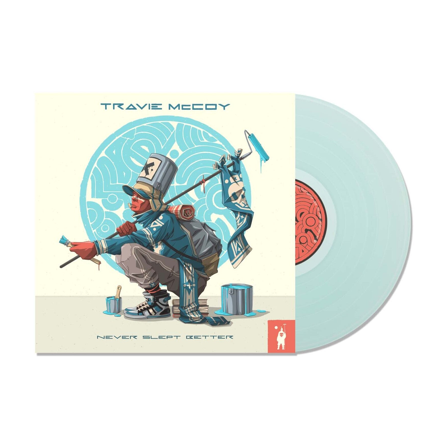 Travie McCoy - Never Slept Better - ELECTRIC BLUE (Blue Vinyl)
