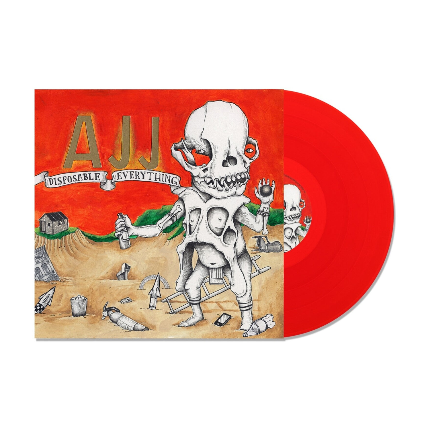 AJJ - Disposable Everything - Strawbably Red