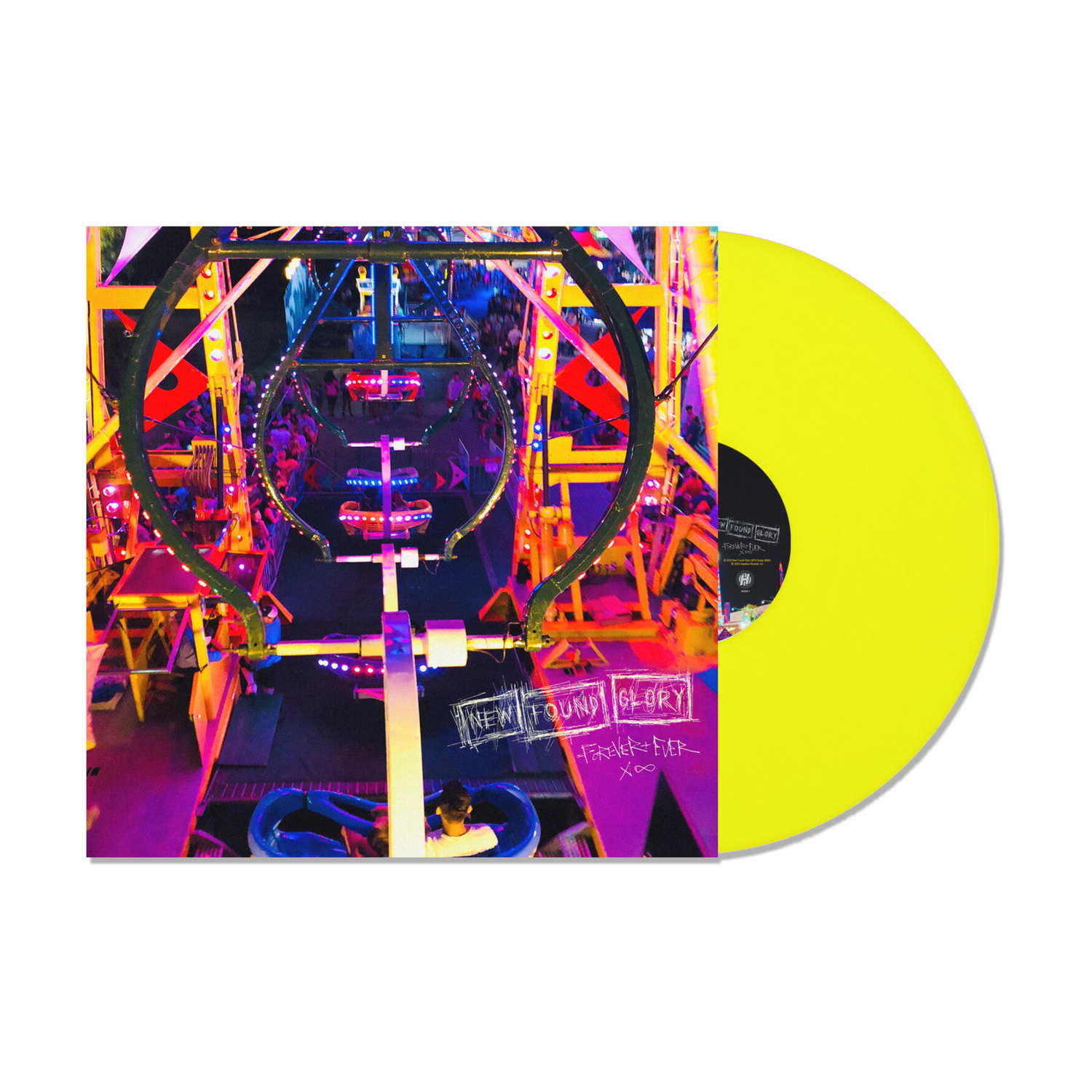 New Found Glory - Forever and Ever X Infinity - Neon Yellow (Yellow Vinyl)