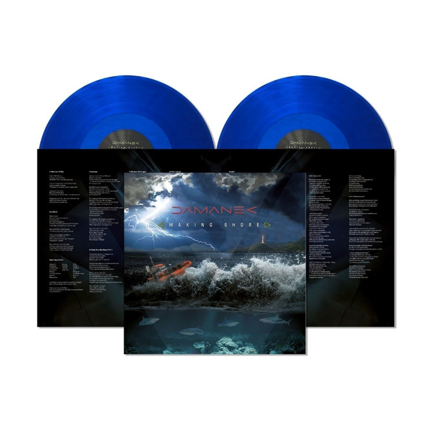 Damanek - Making Shore 2xLP (Blue Vinyl)