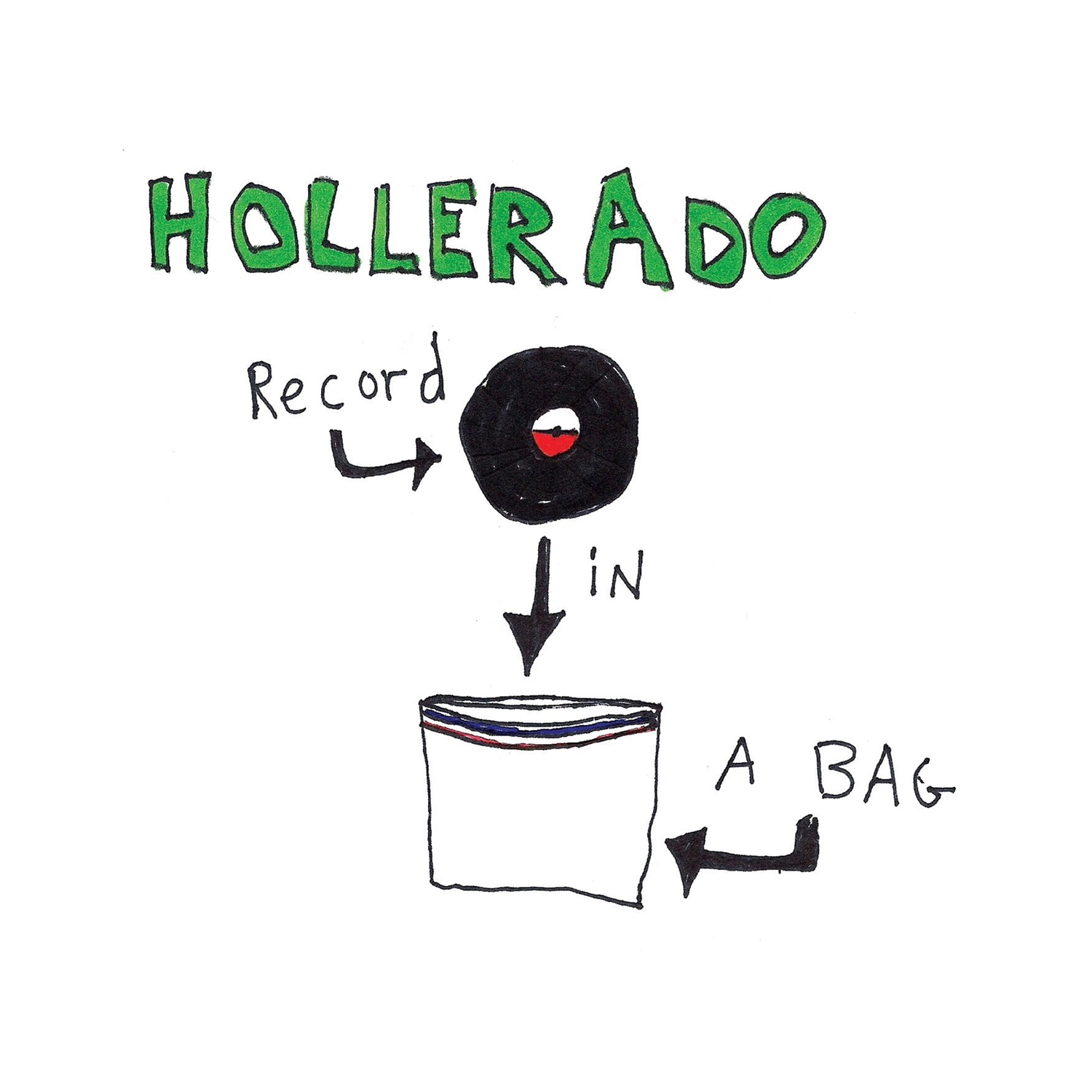 Hollerado - Record In A Bag (Gold Vinyl)