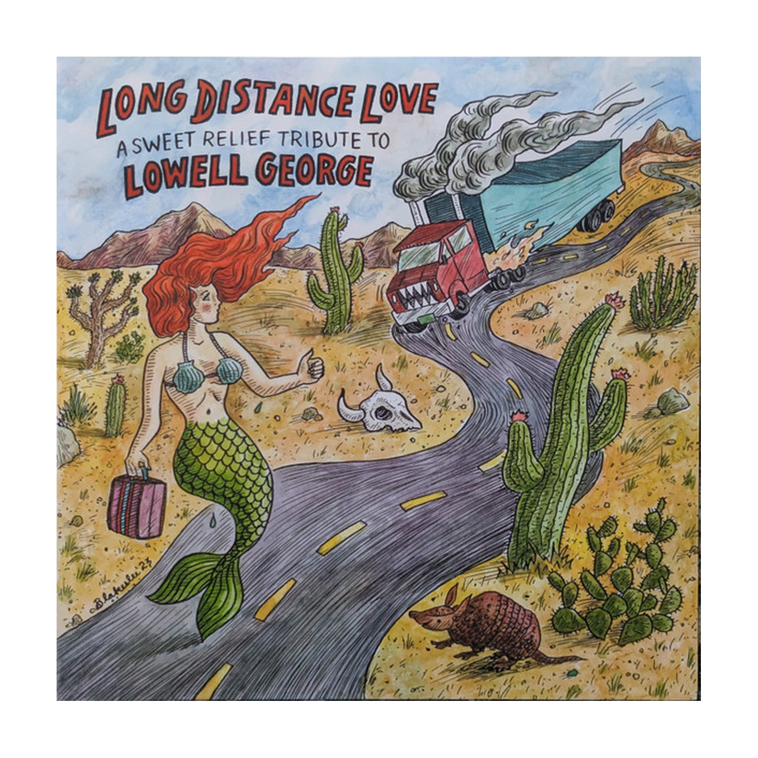 Long Distance Love: Sweet Relief Tribute to Lowell - Long Distance Love: A Sweet Relief Tribute To Lowell George 2xLP