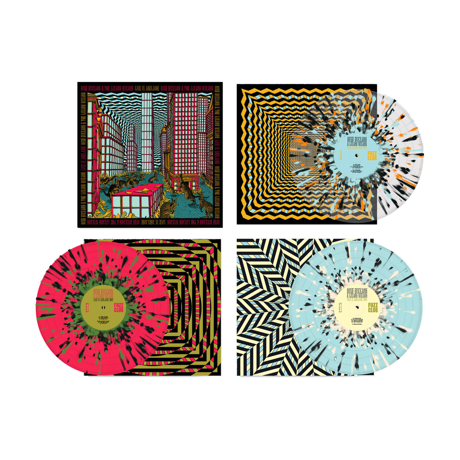 King Gizzard & the Lizard Wizard - Live In Adelaide 19 (Fuzz Club Official Bootleg) 3xLP