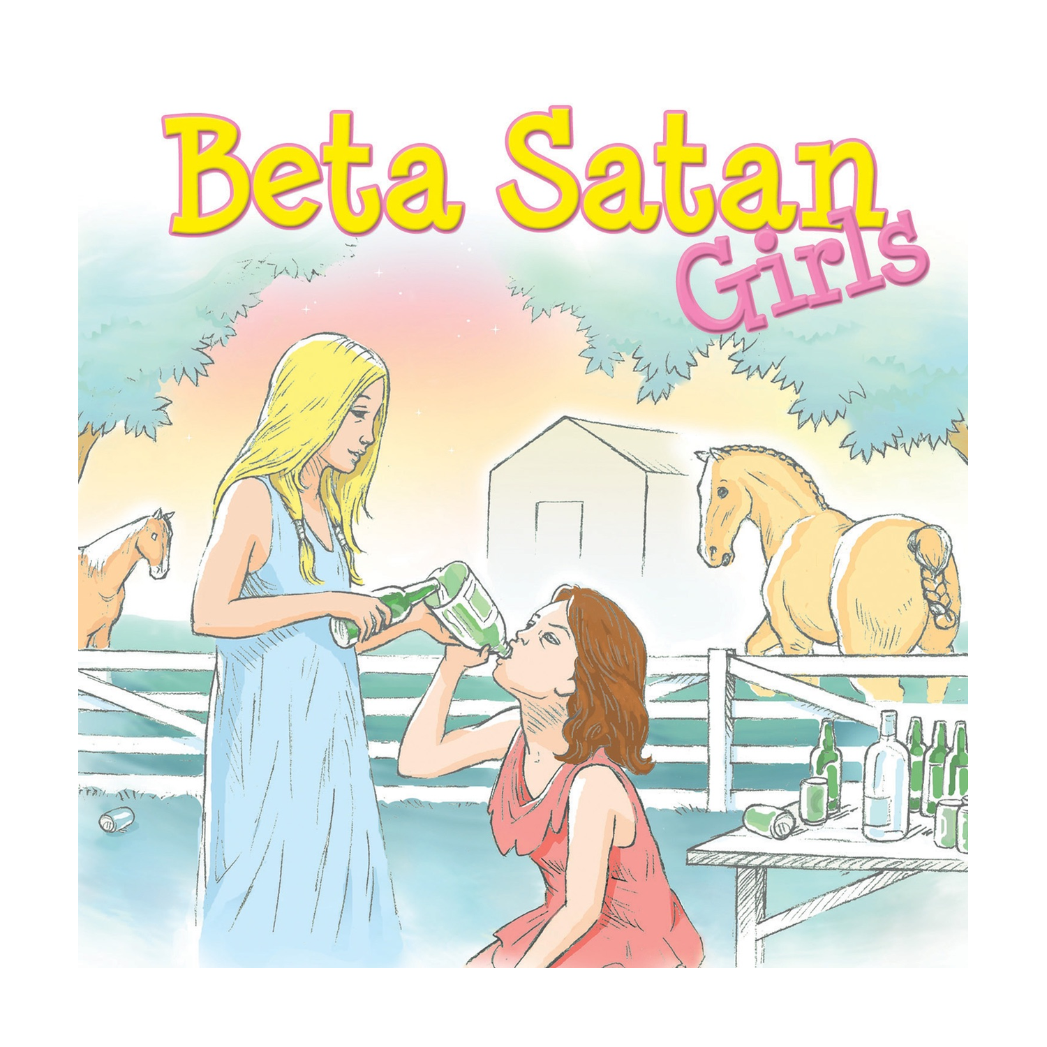 Beta Satan - Girls (Pink Vinyl)