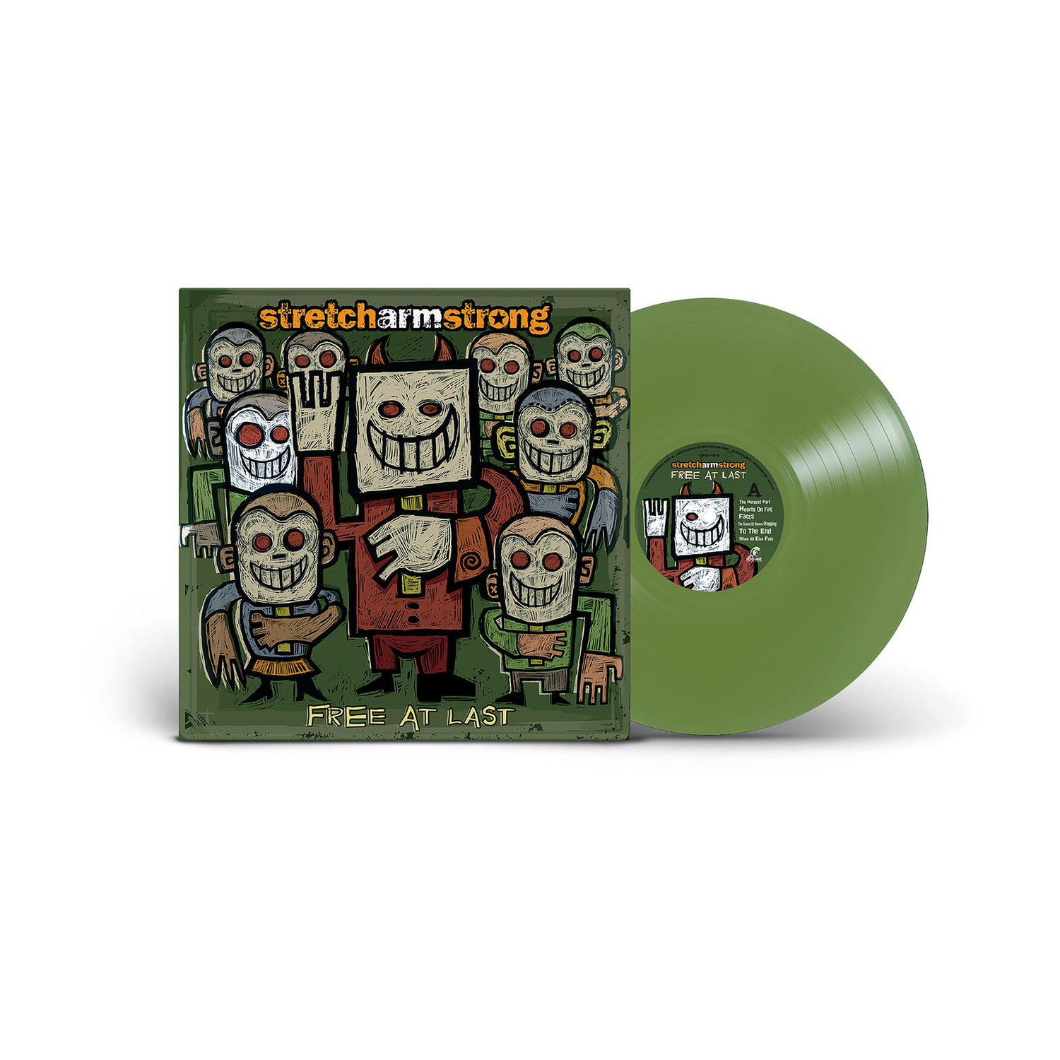 Stretch Arm Strong - Free At Last (Green Vinyl)