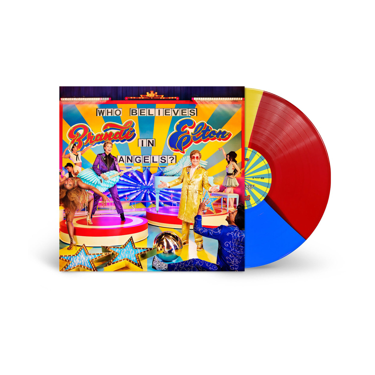 Elton John / Brandi Carlile - Who Believes In Angels? (Red Vinyl)