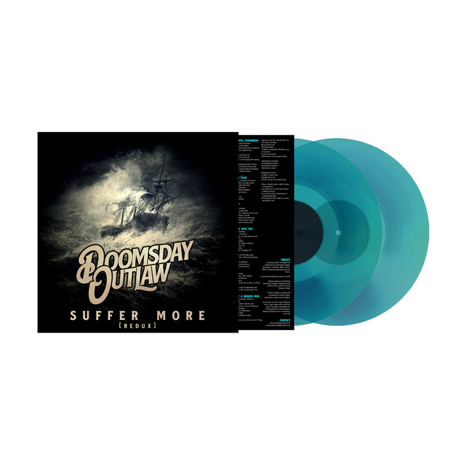 Doomsday Outlaw - Suffer More 2xLP (Blue Vinyl)