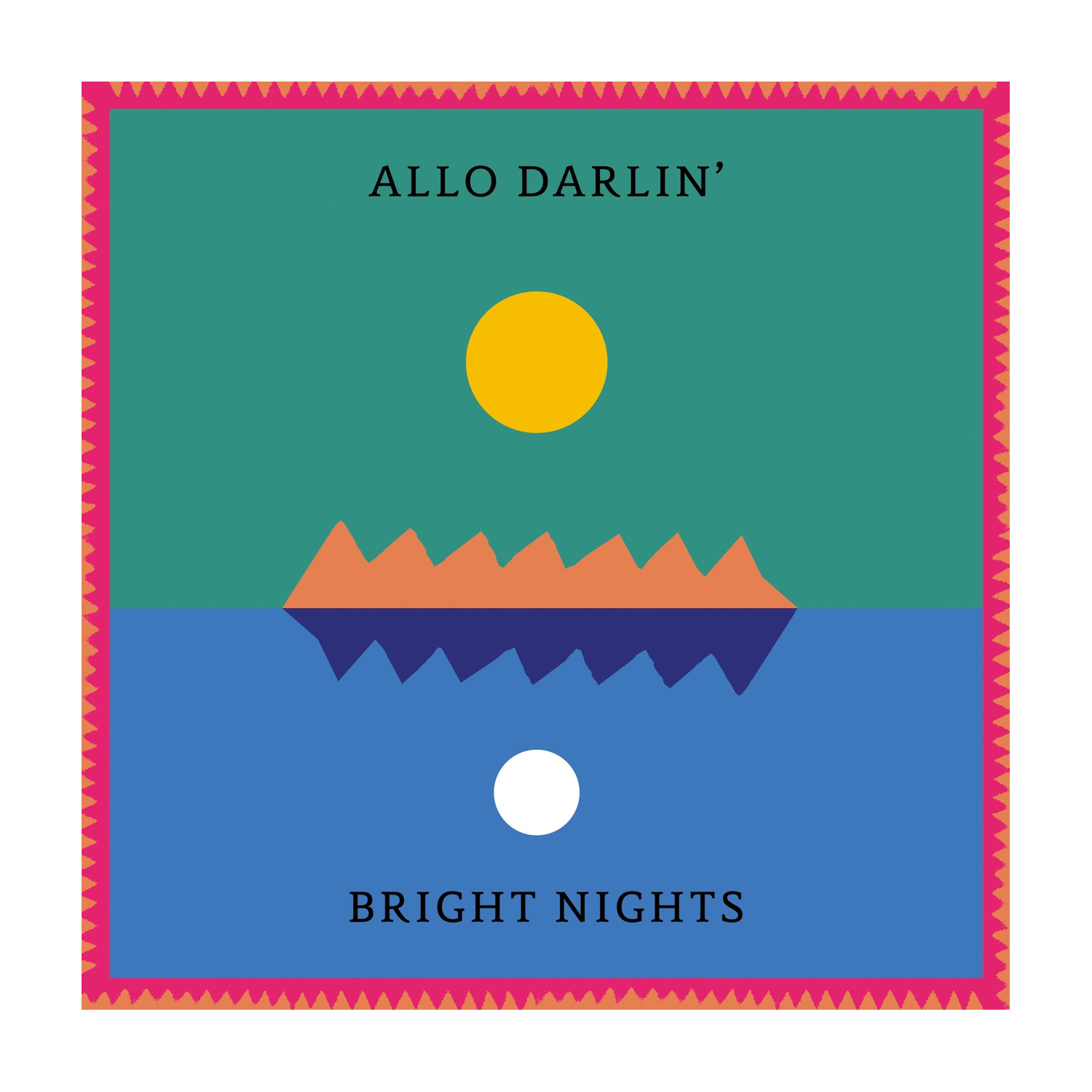 Allo Darlin - Bright Nights - Limited Blue & Purple Marble Colored Vinyl (Blue Vinyl)