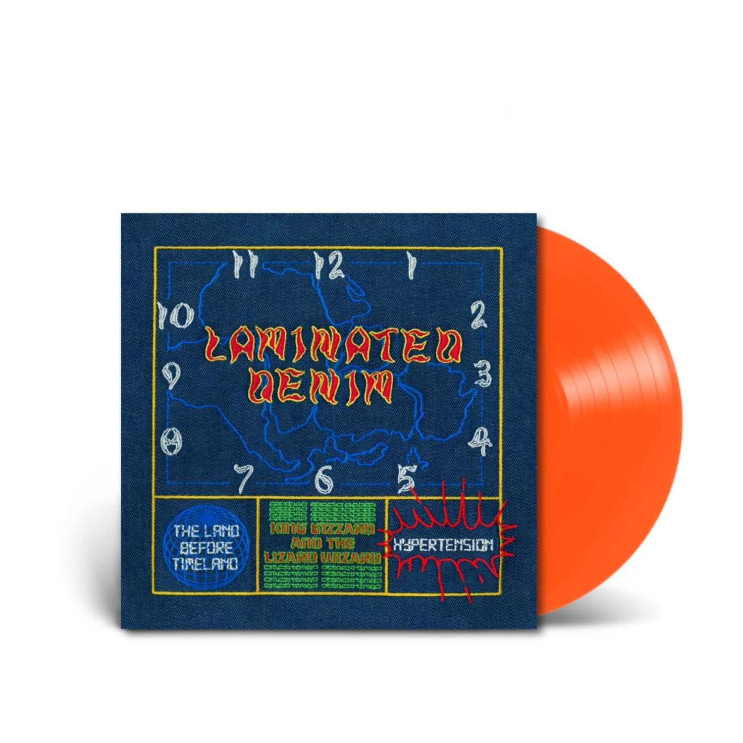 King Gizzard & the Lizard Wizard - Laminated Denim (2026 Repress) (Orange Vinyl)