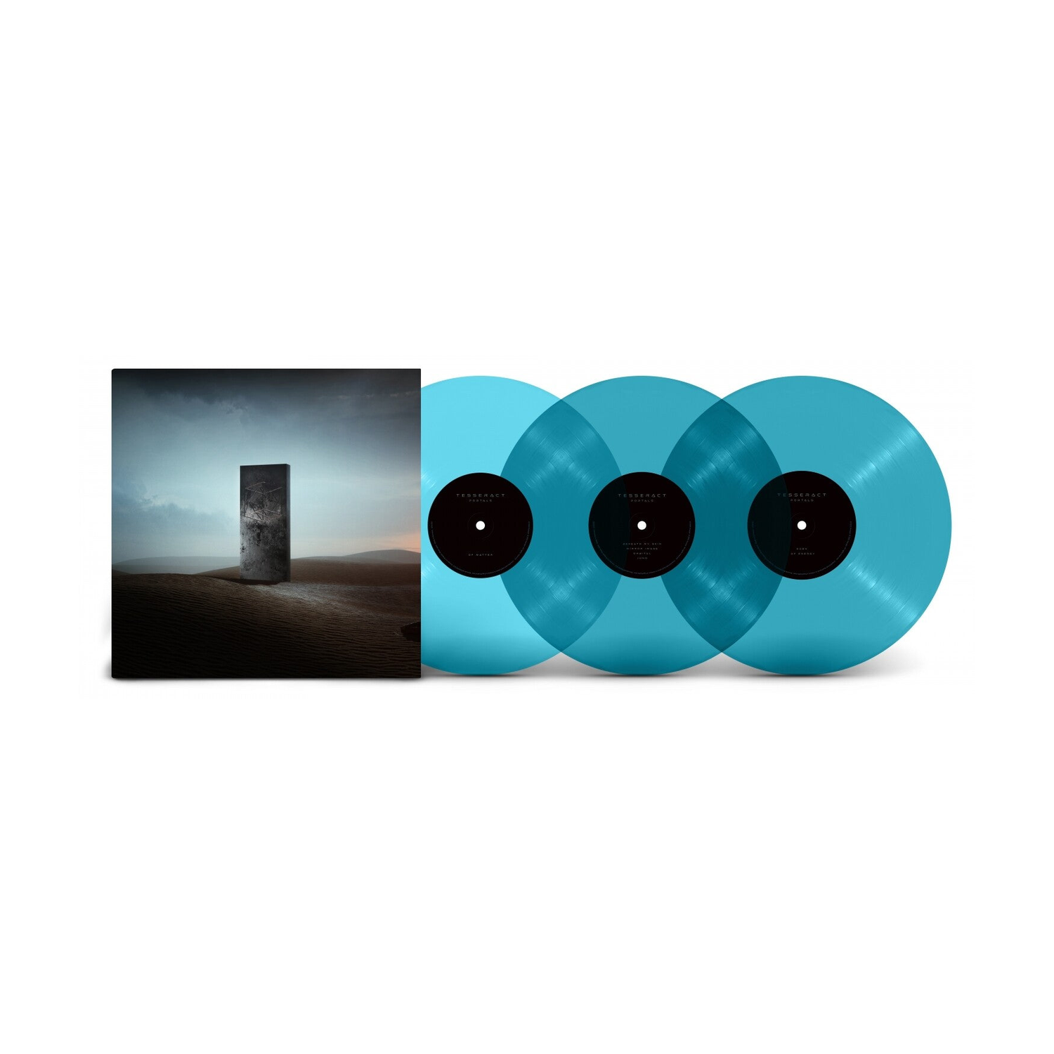 Tesseract - Portals - Limited Edition Curacao Blue Vinyl 3xLP (Blue Vinyl)