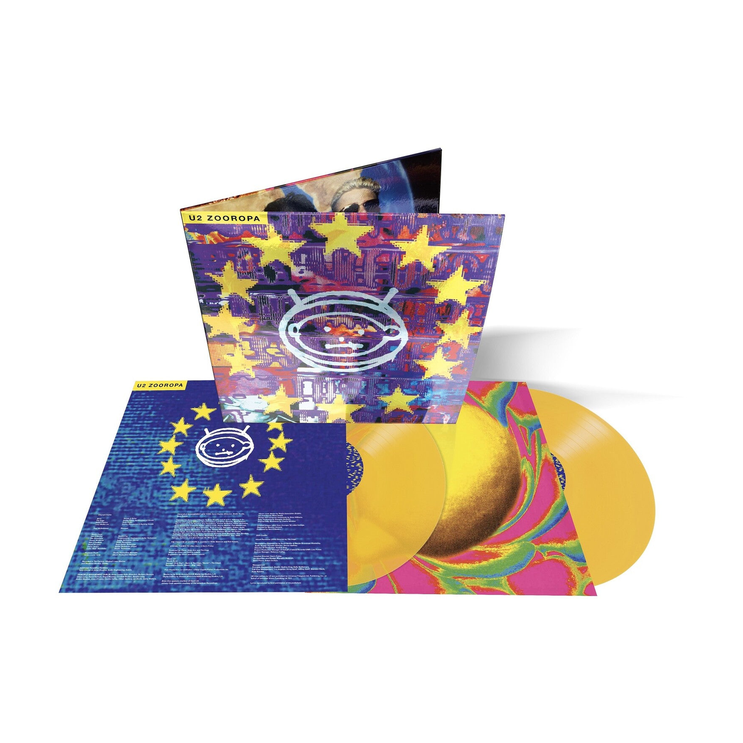U2 - Zooropa 2xLP (Clear Vinyl)