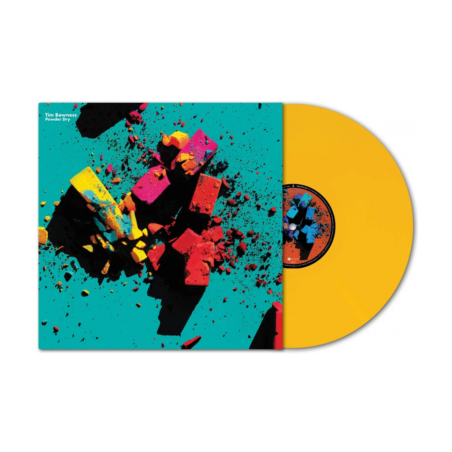 Tim Bowness - Powder Dry - 140gm Yellow Vinyl (Yellow Vinyl)