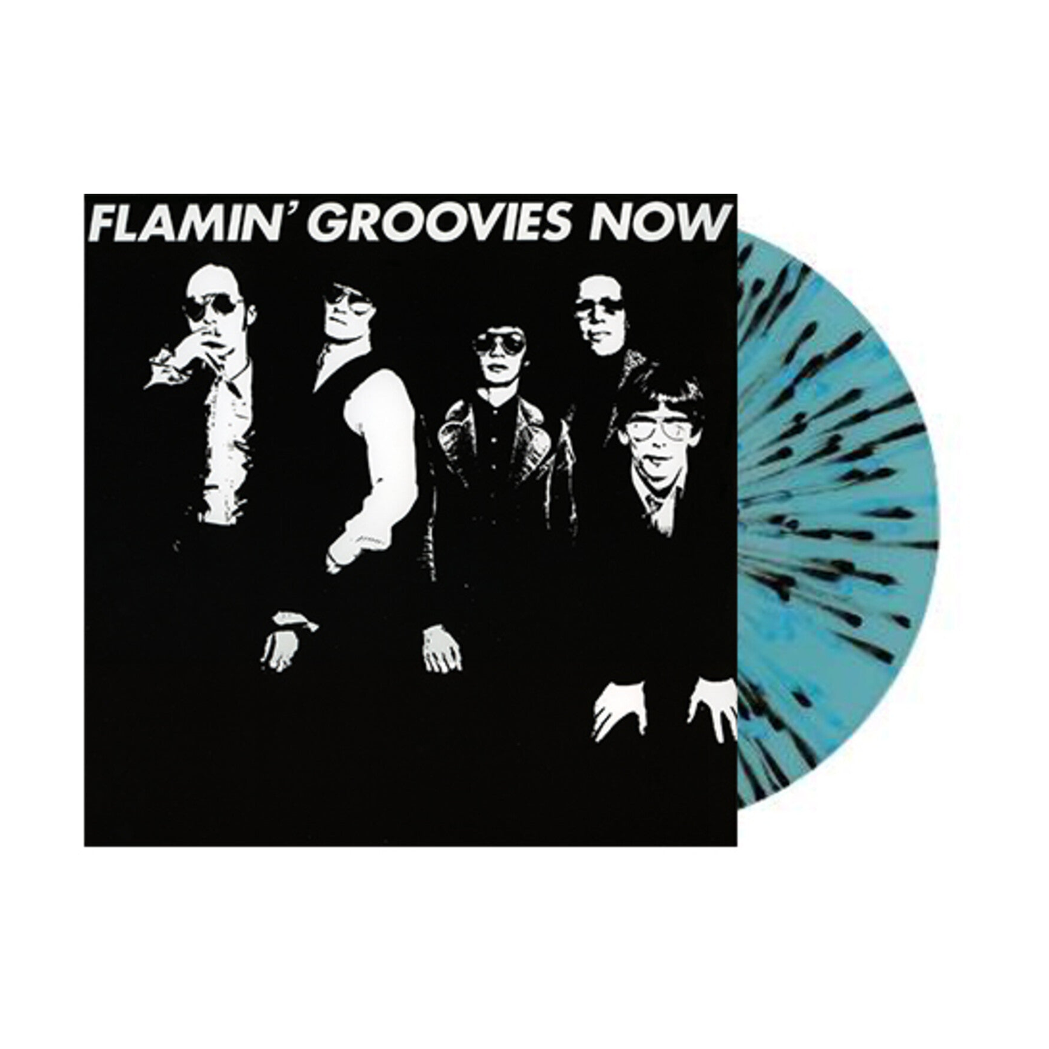 Flamin' Groovies - Now - Blue and Black Splatter Vinyl