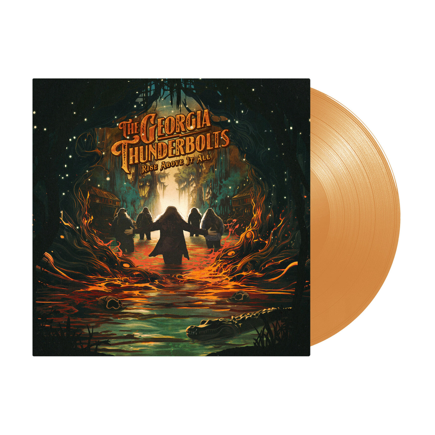 Georgia Thunderbolts - Rise Above It All (Orange Vinyl)