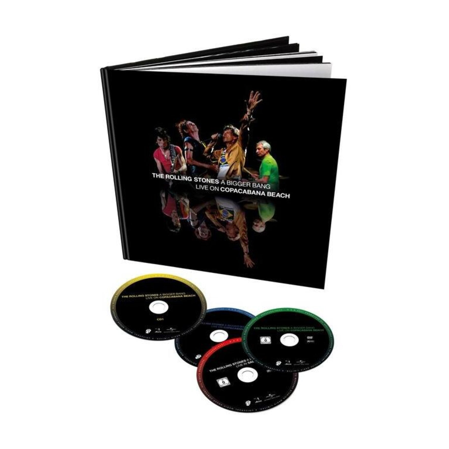 Rolling Stones - A Bigger Bang Live On Copacabana Beach 4xCD (Deluxe)