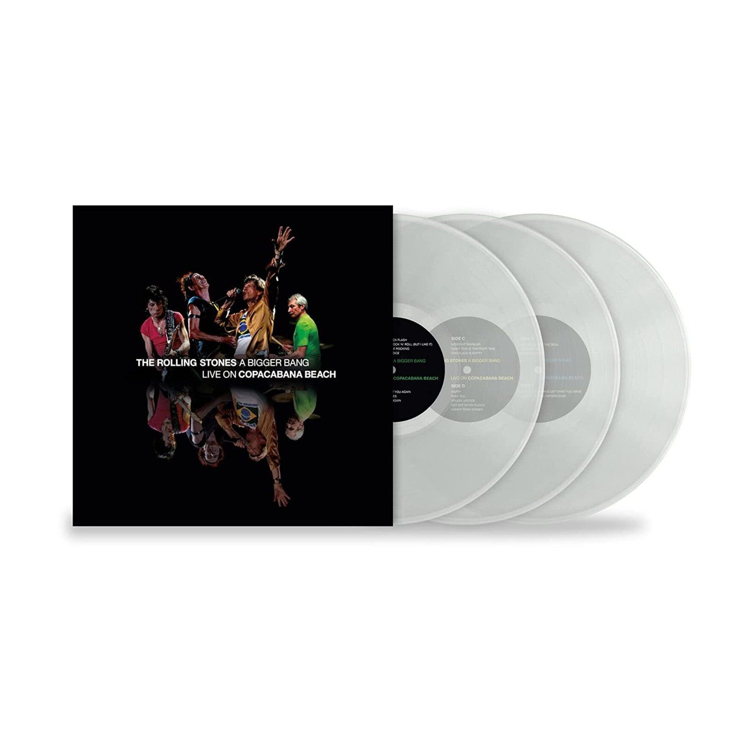 Rolling Stones - A Bigger Bang Live On Copacabana Beach (Clear Vinyl)