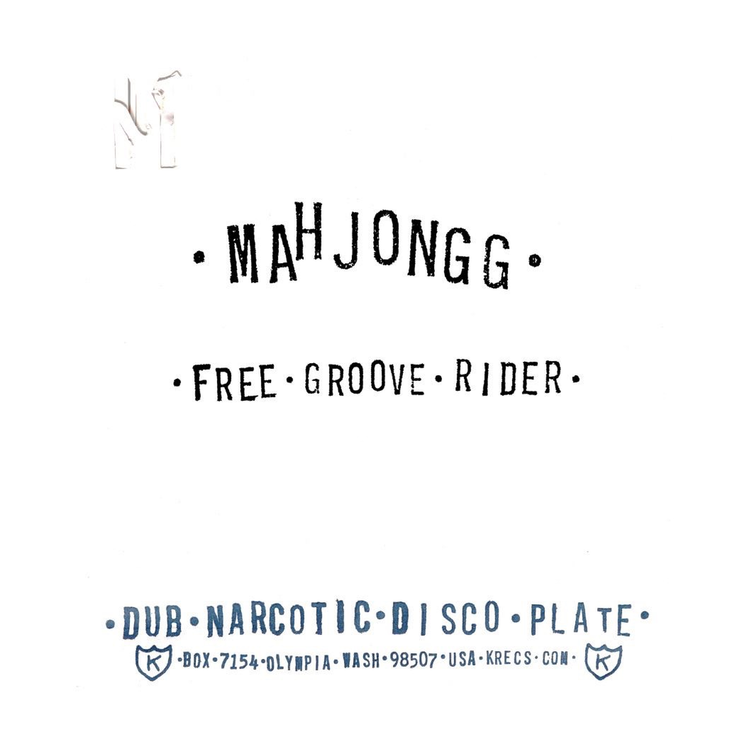 Mahjongg - Free Groove Rider (Limited Edition)
