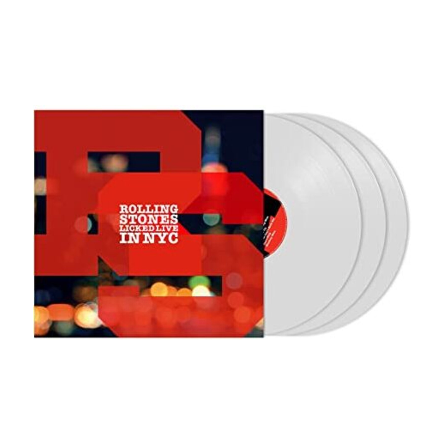Rolling Stones - Licked Live In NYC 3xLP (White Vinyl)