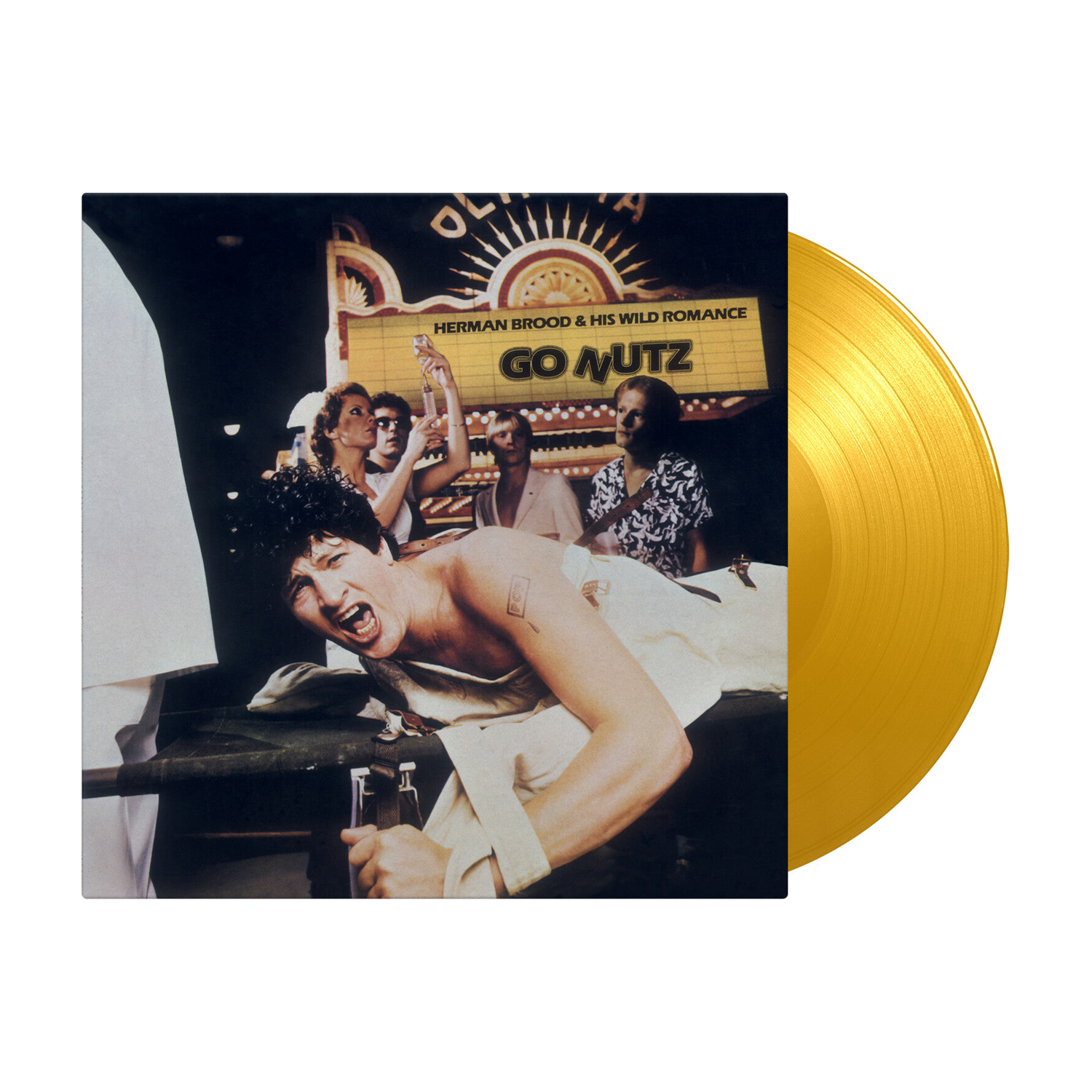 Herman Brood & His Wild Romance - Go Nutz (Yellow Vinyl)