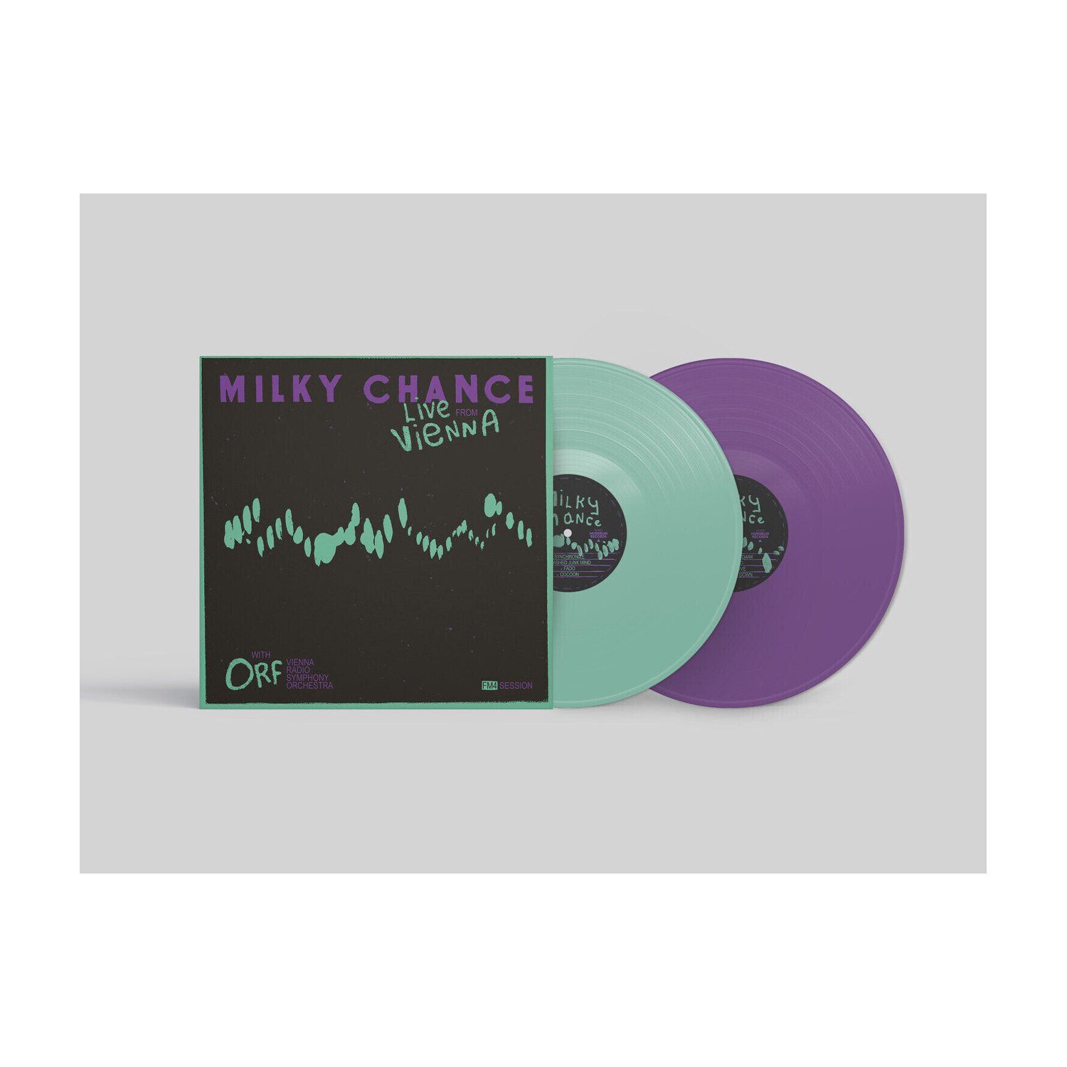 Milky Chance - Live from Vienna (FM4 Session) - With ORF Vienna Radio Symphony Orchestra 2xLP (Green Vinyl)
