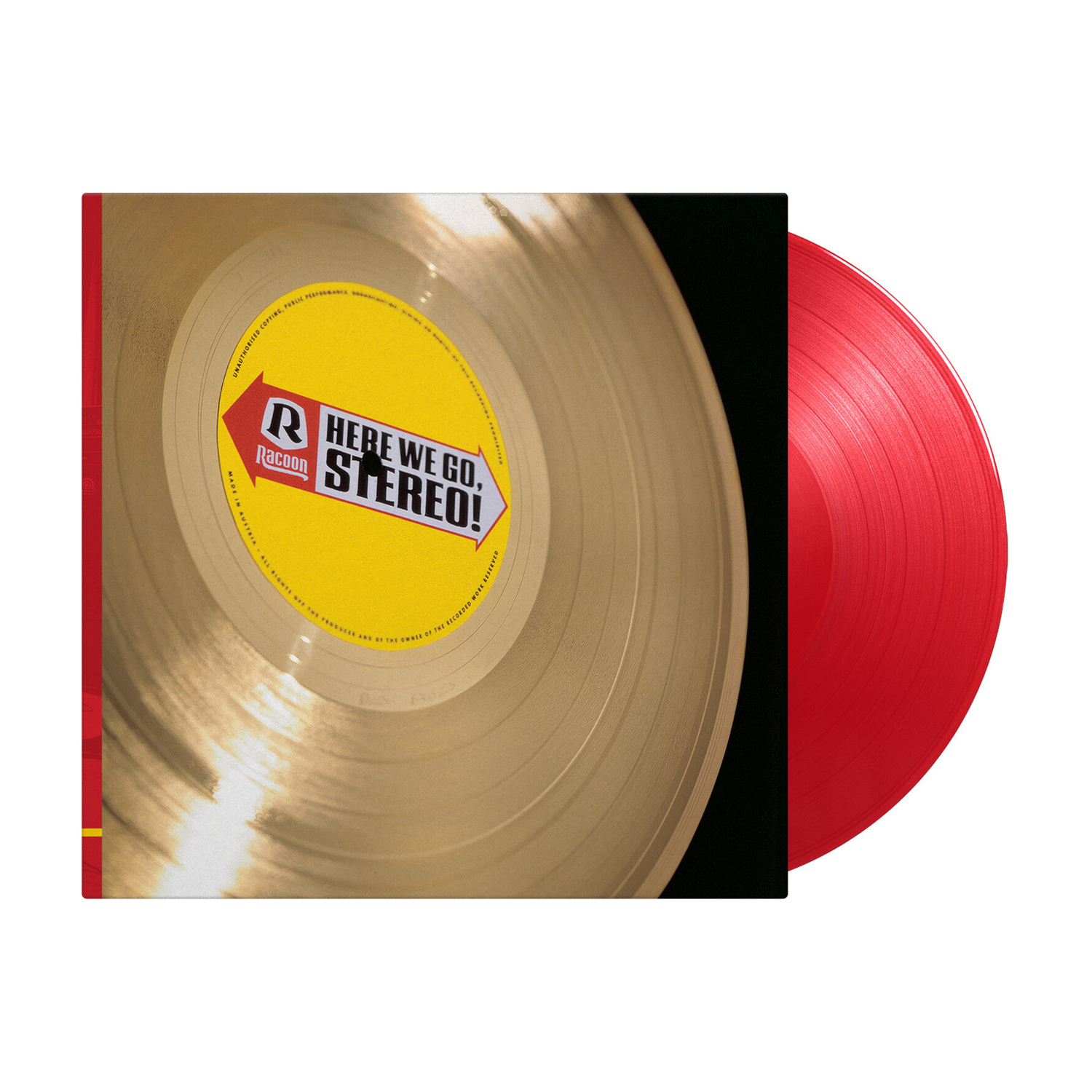 Racoon - Here We Go Stereo - Limited 180 (Red Vinyl)