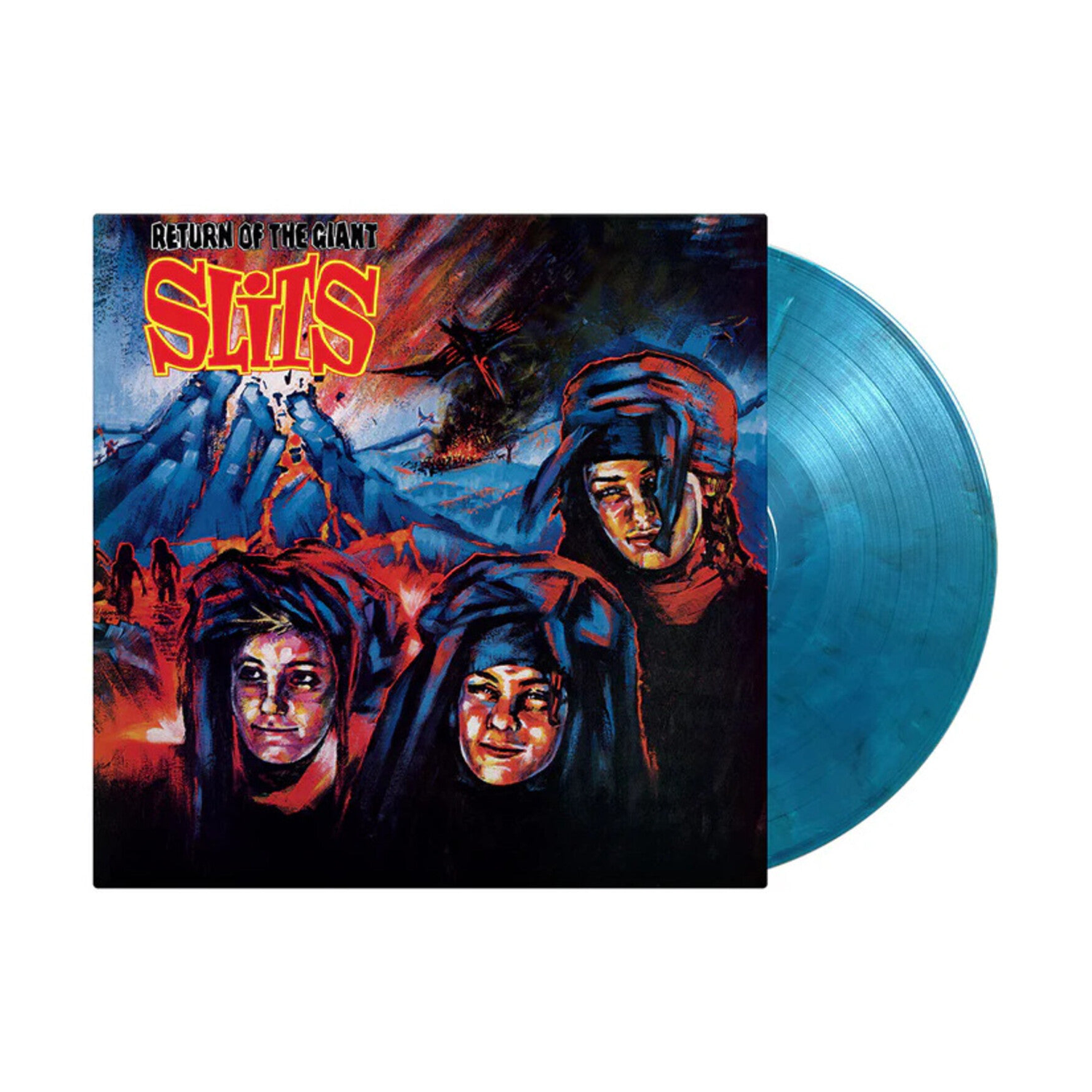 Slits - Return Of The Giant Slits - Limited 180-Gram Blue, Black & White Marble Colored Vinyl (Blue Vinyl)