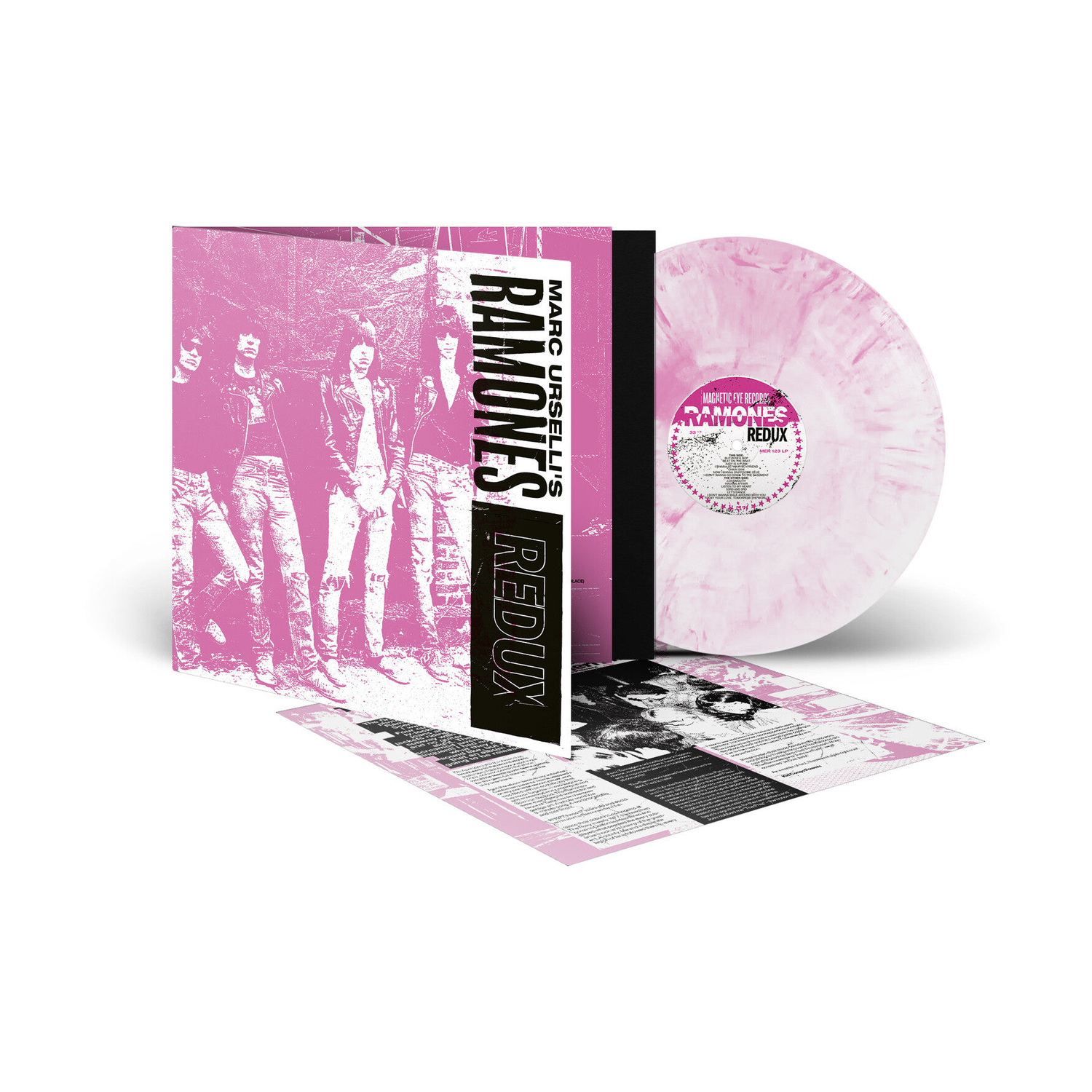 Various Artists - Marc Urselli's Ramones (Redux) (Various Artists) - Pink/White (Pink Vinyl)