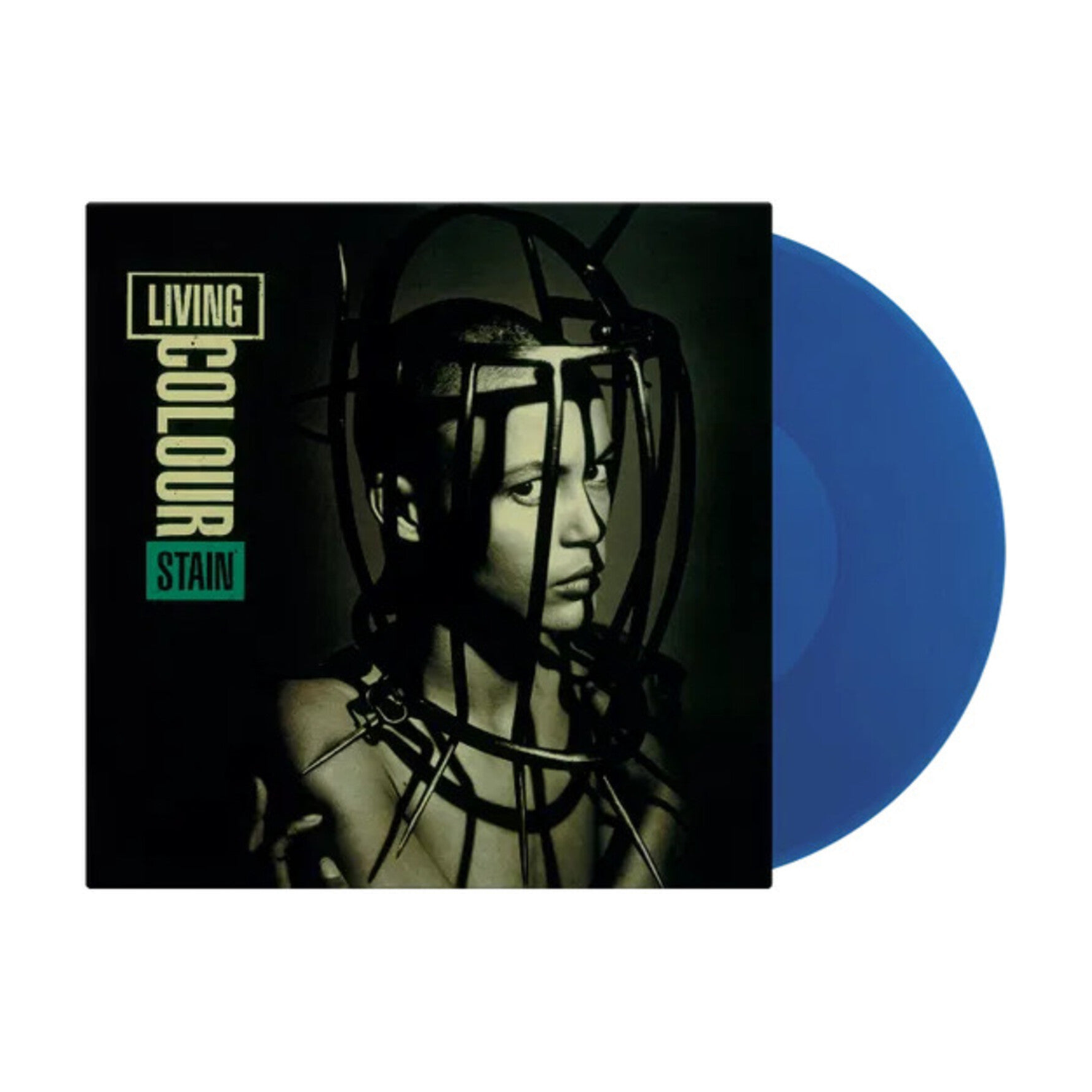Living Colour - Stain Limited 180-Gram Translucent Blue Colored Vinyl (Blue Vinyl)