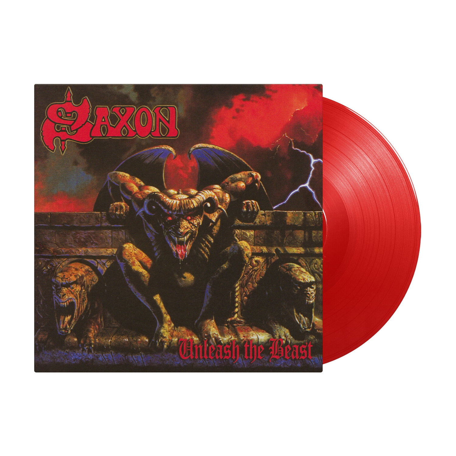 Saxon - Unleash The Beast - Limited 180 (Red Vinyl)