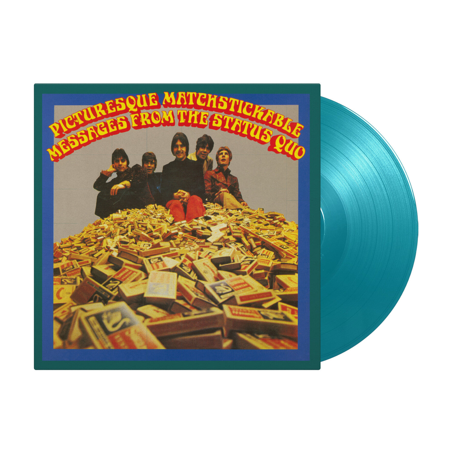 Status Quo - Picturesque Matchstickable Messages From The Status Quo - Limited 180-Gram Turquoise Colored Vinyl (Turquoise Vinyl)