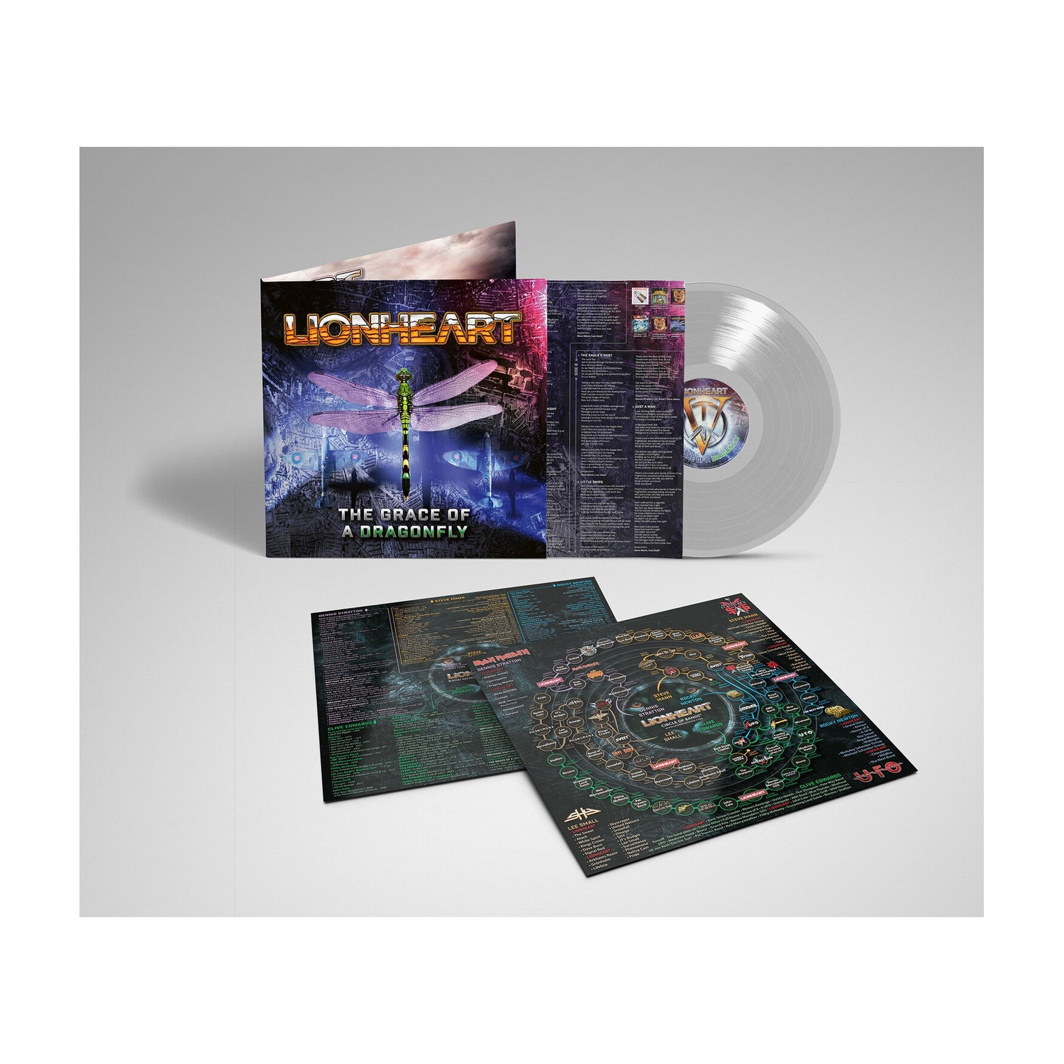 Lionheart - The Grace of a Dragonfly (Silver Vinyl)