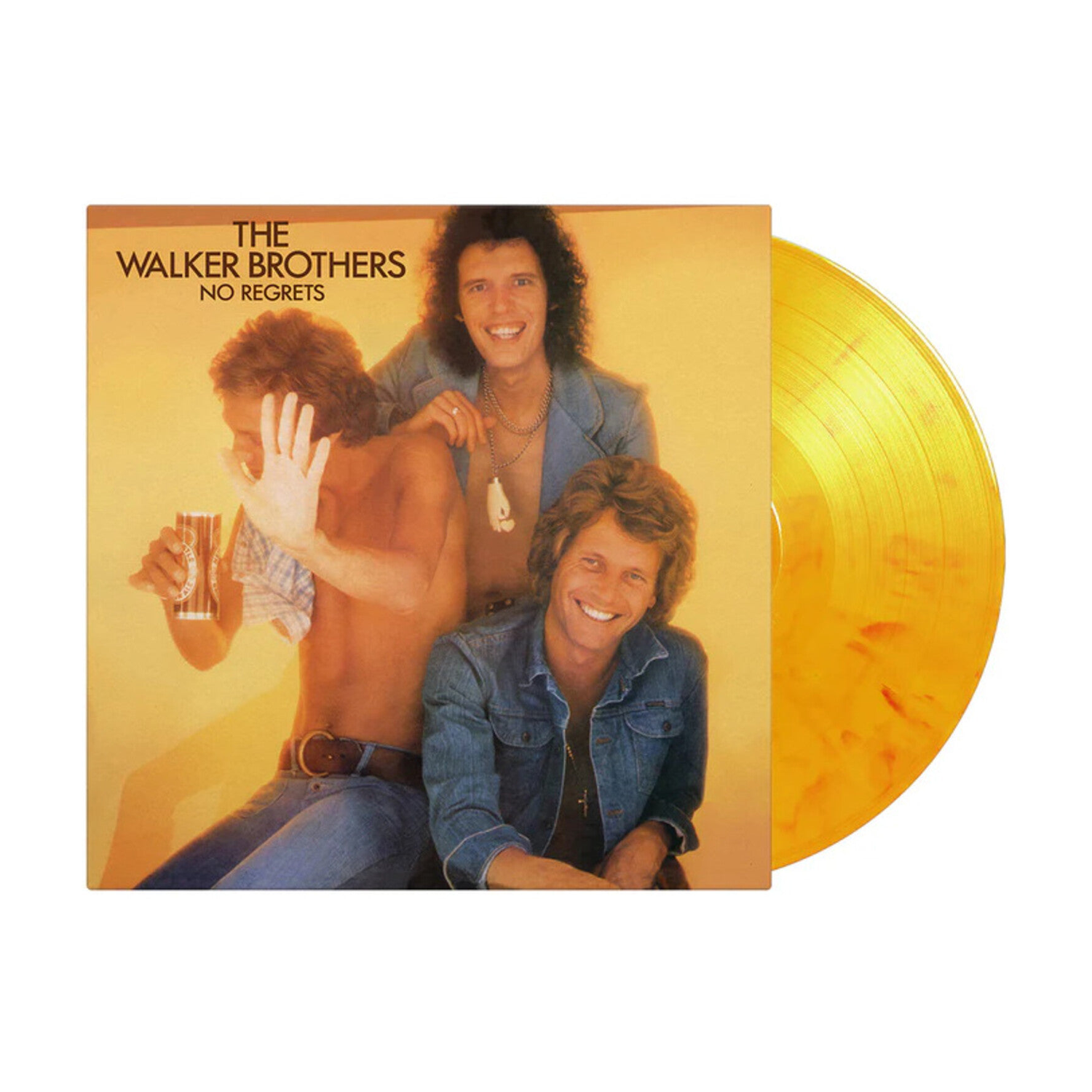 Walker Brothers - No Regrets - Limited 180-Gram Yellow, Red & Orange Marble Colored Vinyl (Yellow Vinyl)