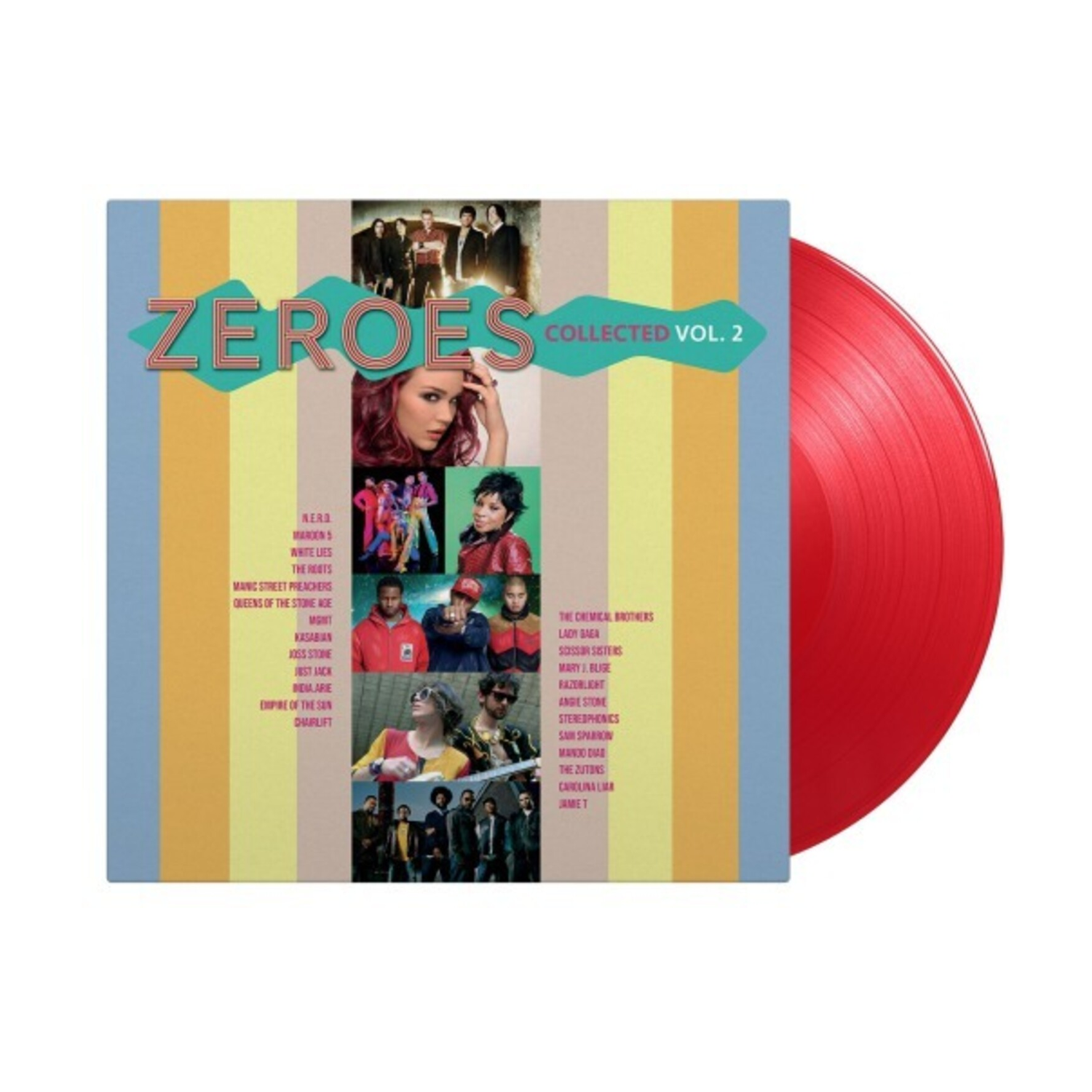 Various Artists - Zeroes Collected Vol. 2 / Various - Limited 180 2xLP (Red Vinyl)