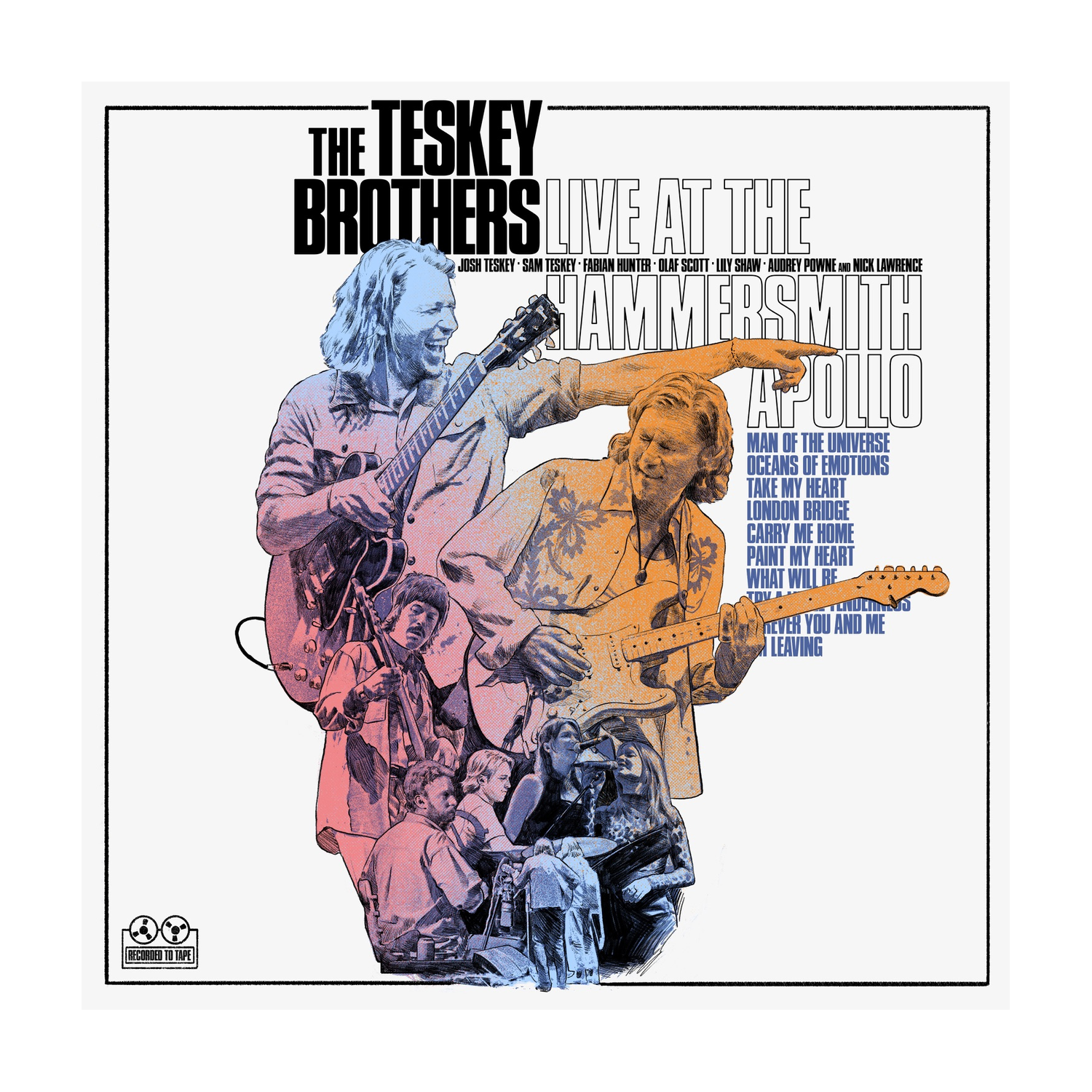 Teskey Brothers - Live At Hammersmith Apollo (Pink Vinyl)