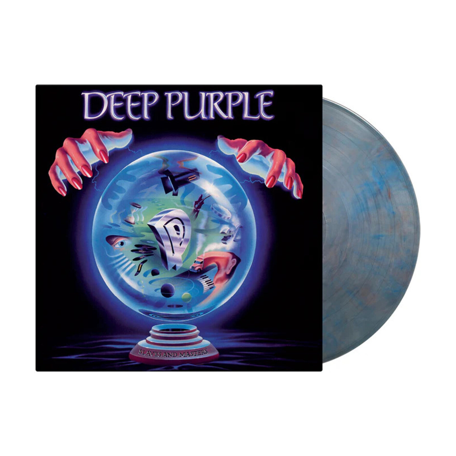 Deep Purple - Slaves & Masters - Limited 180-Gram Translucent Blue & Purple Marble Colored Vinyl (Blue Vinyl)