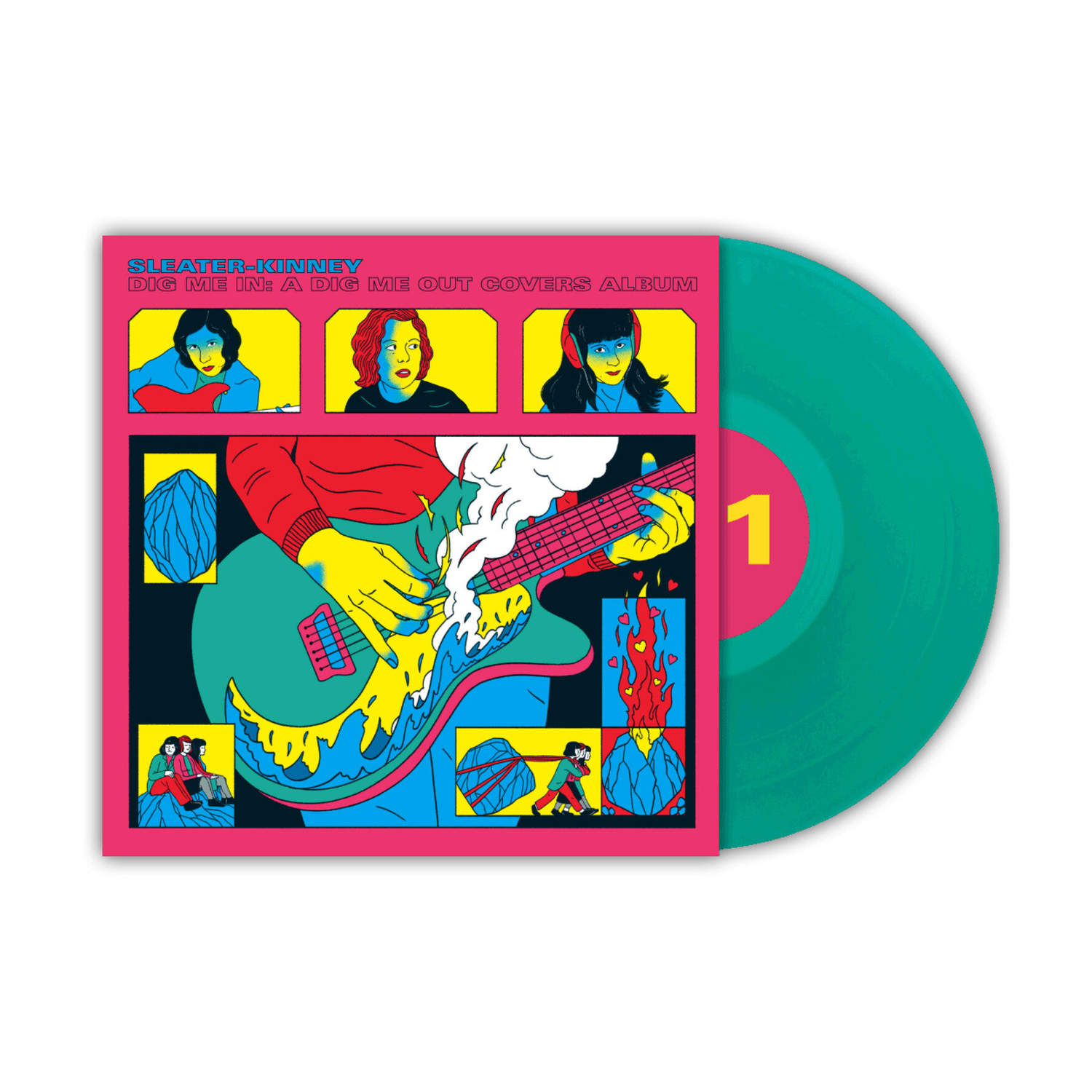 Sleater-Kinney - Dig Me in: A Dig Me Out Covers Album (Green Vinyl)