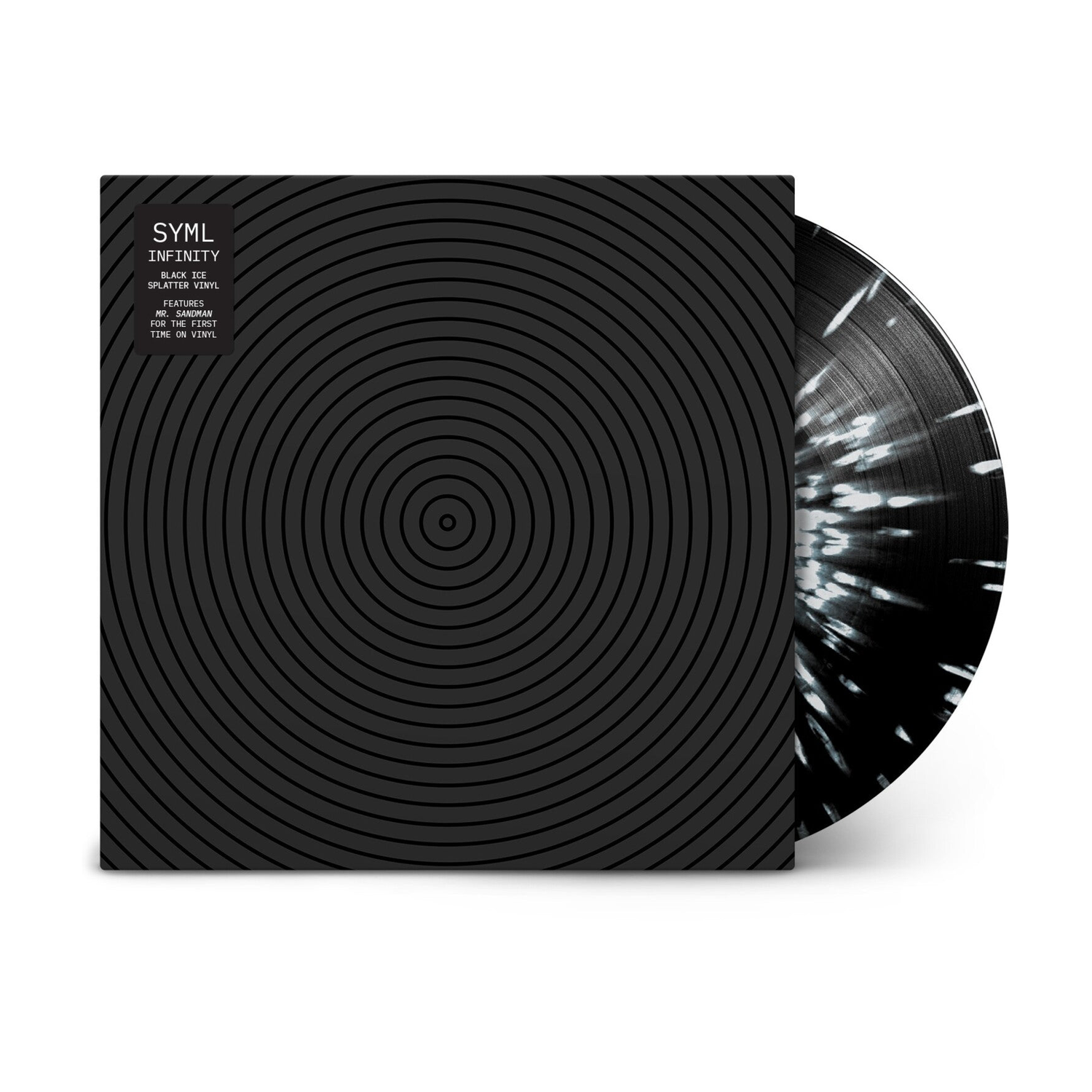 Syml - Infinity - Black Ice with White Splatter
