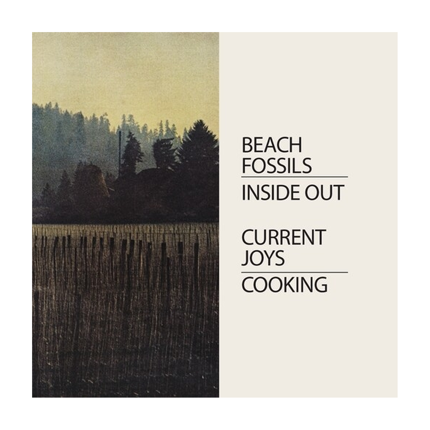 Current Joys / Beach Fossils - Cooking/Inside Out (Purple Vinyl)