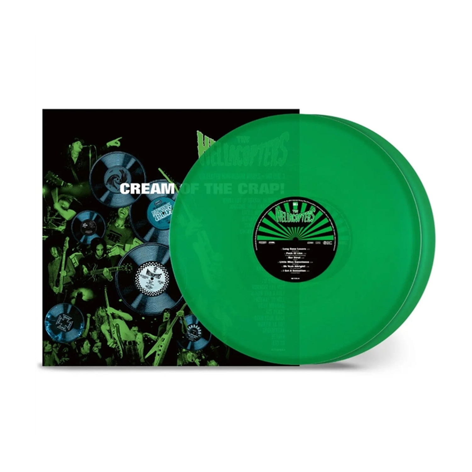 Hellacopters - Cream Of The Crap! Collected Non-Album Works Vol. 3 2xLP (Clear Vinyl)