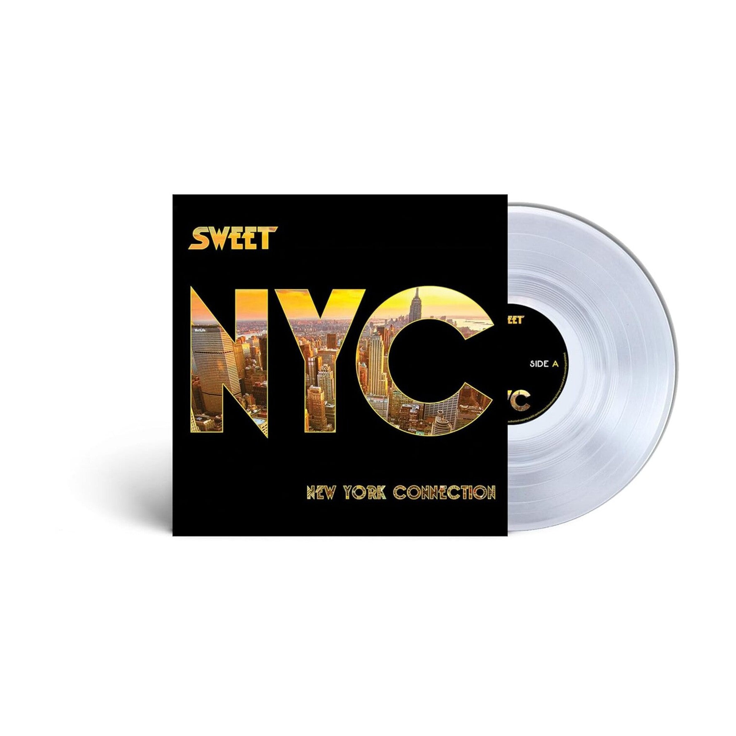 Sweet - New York Connection - Crystal Clear (Clear Vinyl)