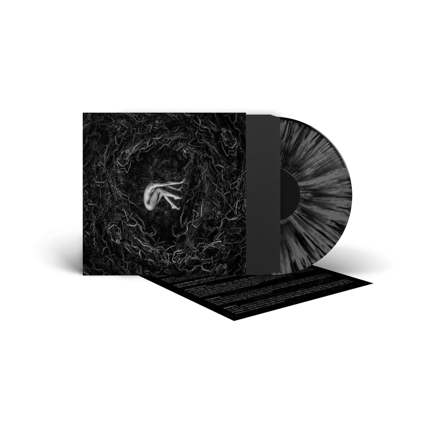 Fvnerals - Let The Earth Be Silent - Grey/Black Splatter (Gray Vinyl)
