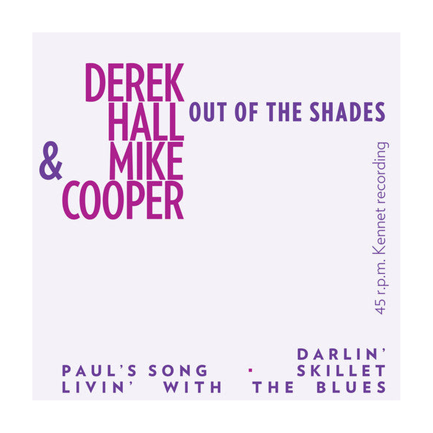 Mike Cooper / Derek Hall - Out of the Shades