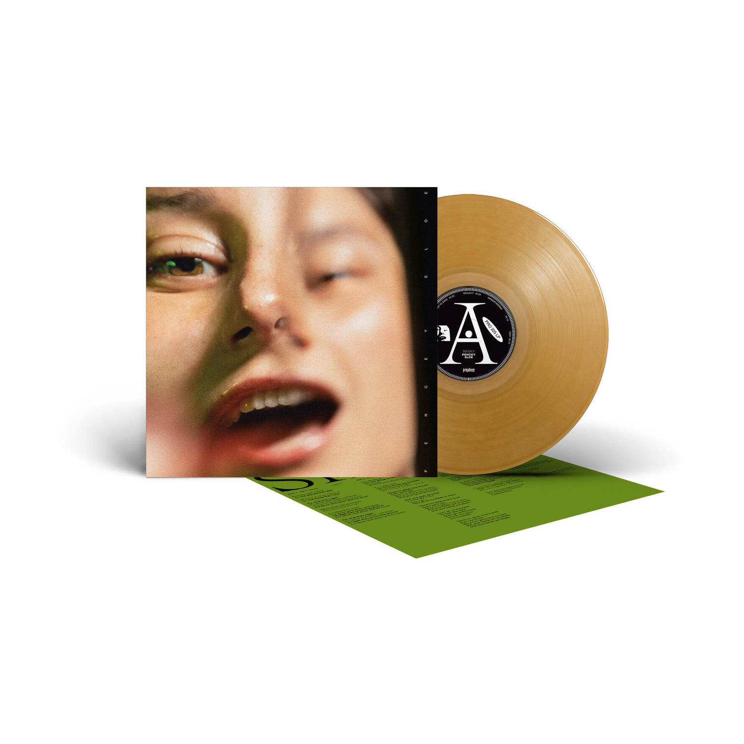Pencey Sloe - Neglect - Crystal Clear / Gold (Clear Vinyl)