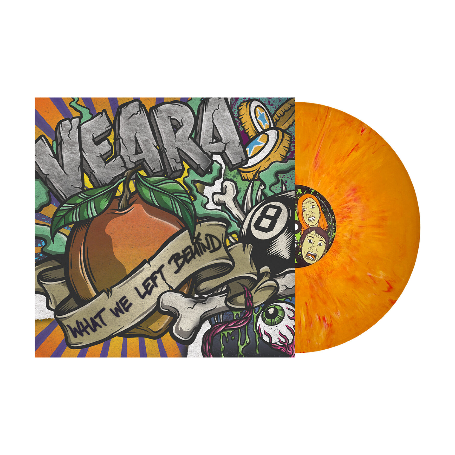 Veara - What We Left Behind (Orange Vinyl)