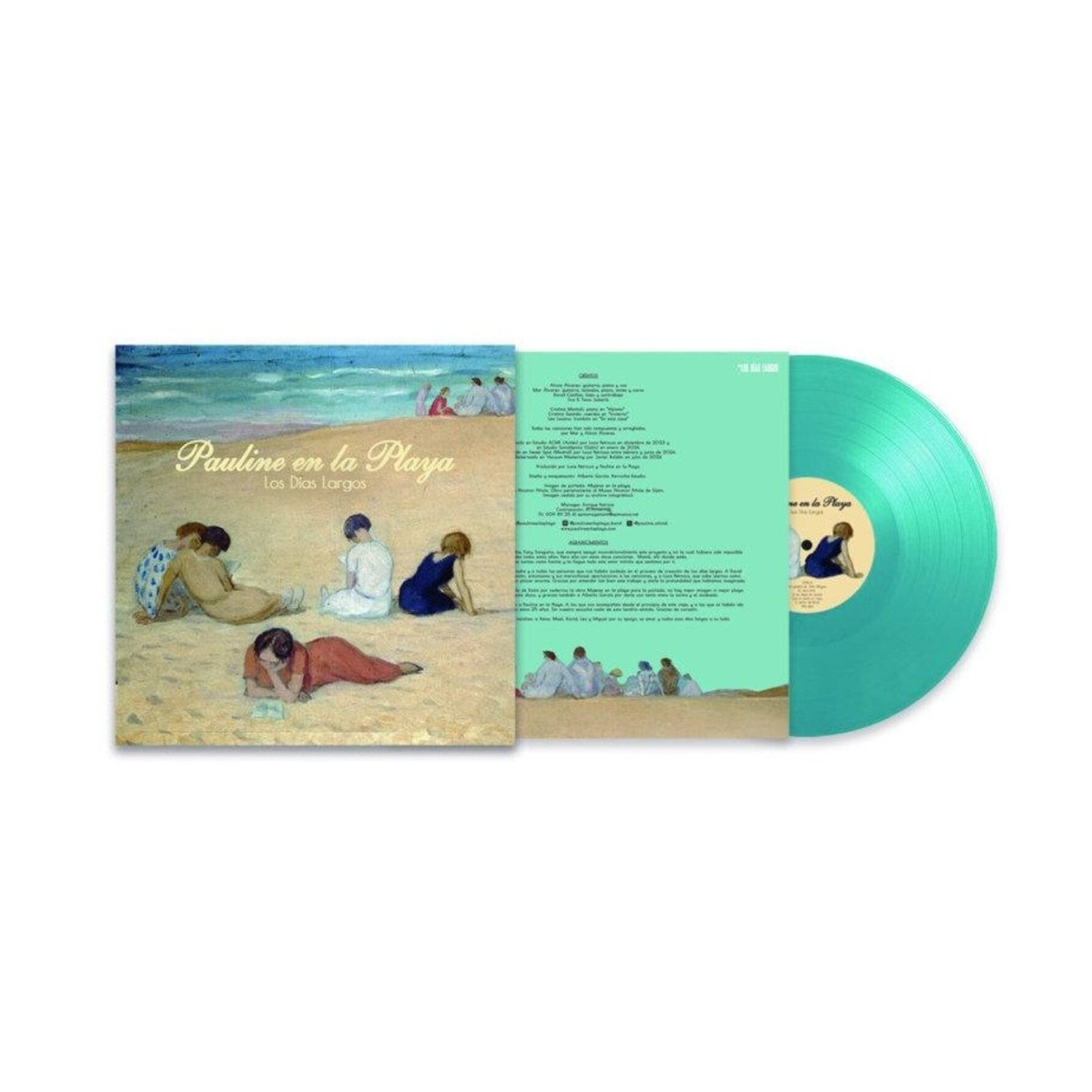 Pauline en La Playa - Los Dias Largos (Blue Vinyl)