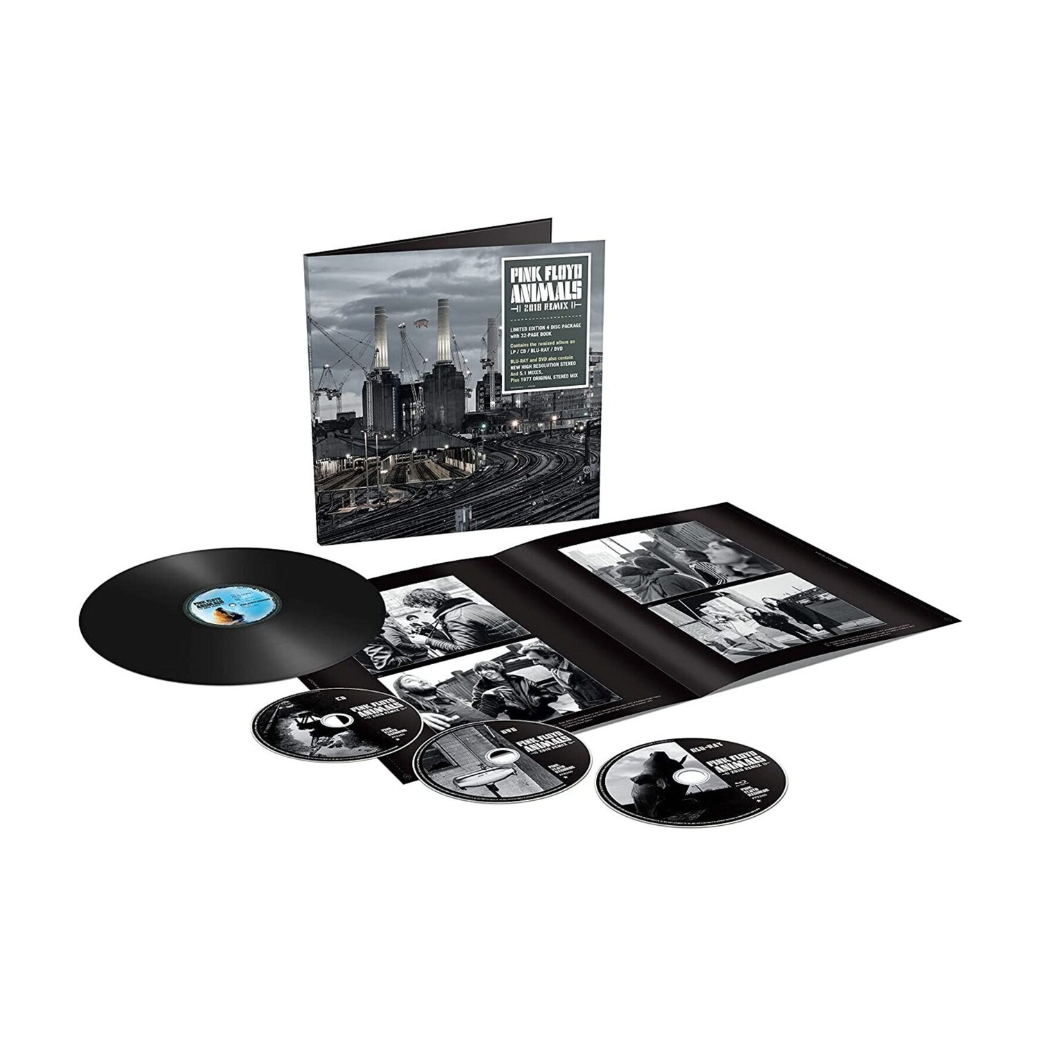 Pink Floyd - Animals (2018 Remix) Deluxe Limited LP / CD / BR / DVD 4xLP (Deluxe)