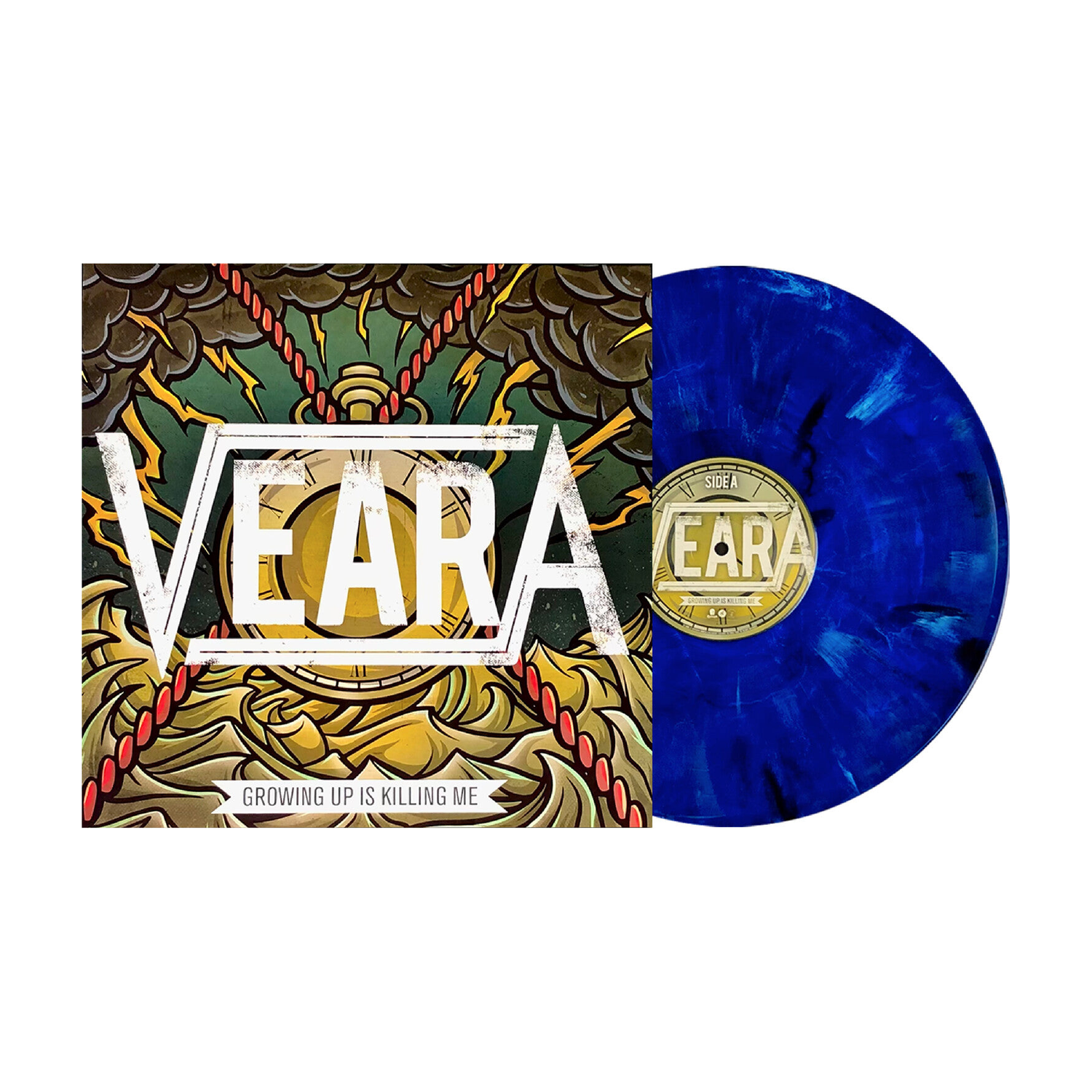 Veara - Growing Up Is Killing Me (Blue Vinyl)
