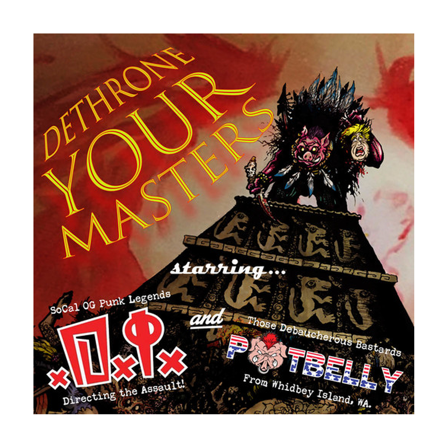 D.I. / Potbelly - Dethrone Your Masters Split Ep