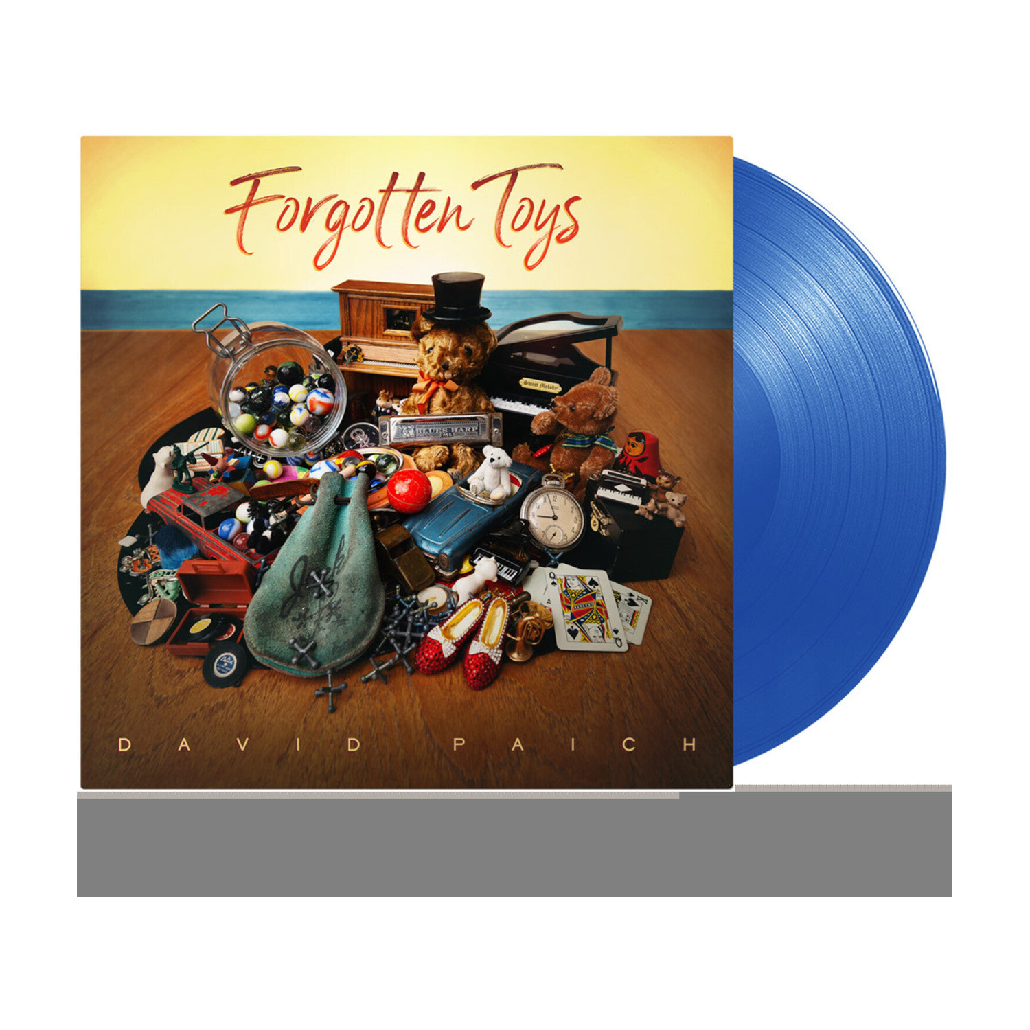 David Paich - Forgotten Toys - Transparent Blue (Blue Vinyl)