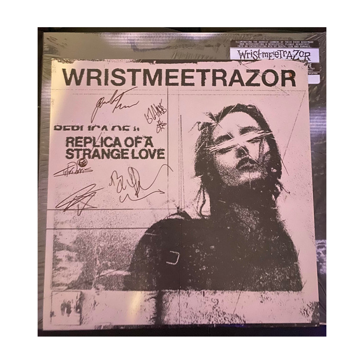 Wristmeetrazor - Replica Of A Strange Love (Clear Vinyl)